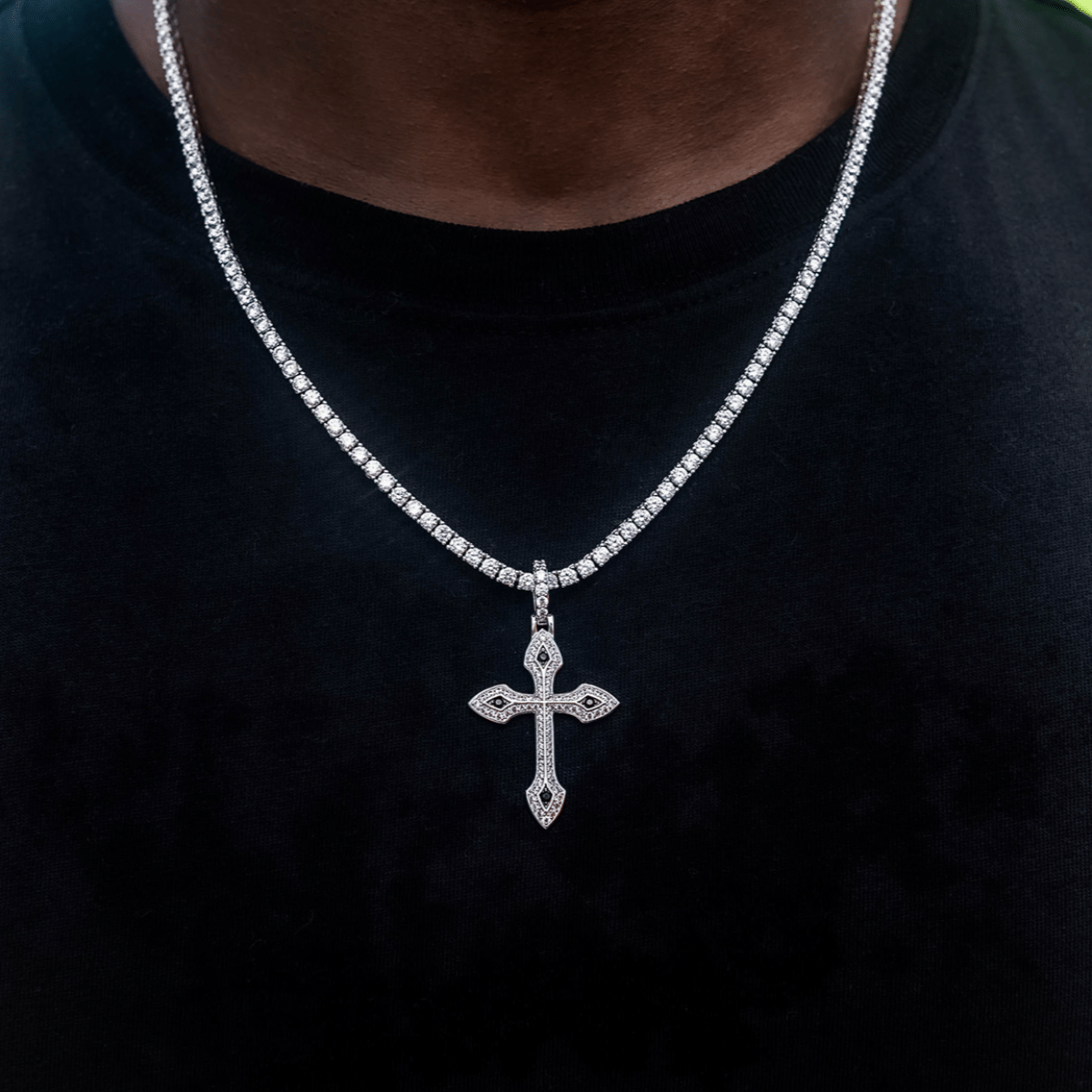 GLD Men Black Stone Celtic Cross