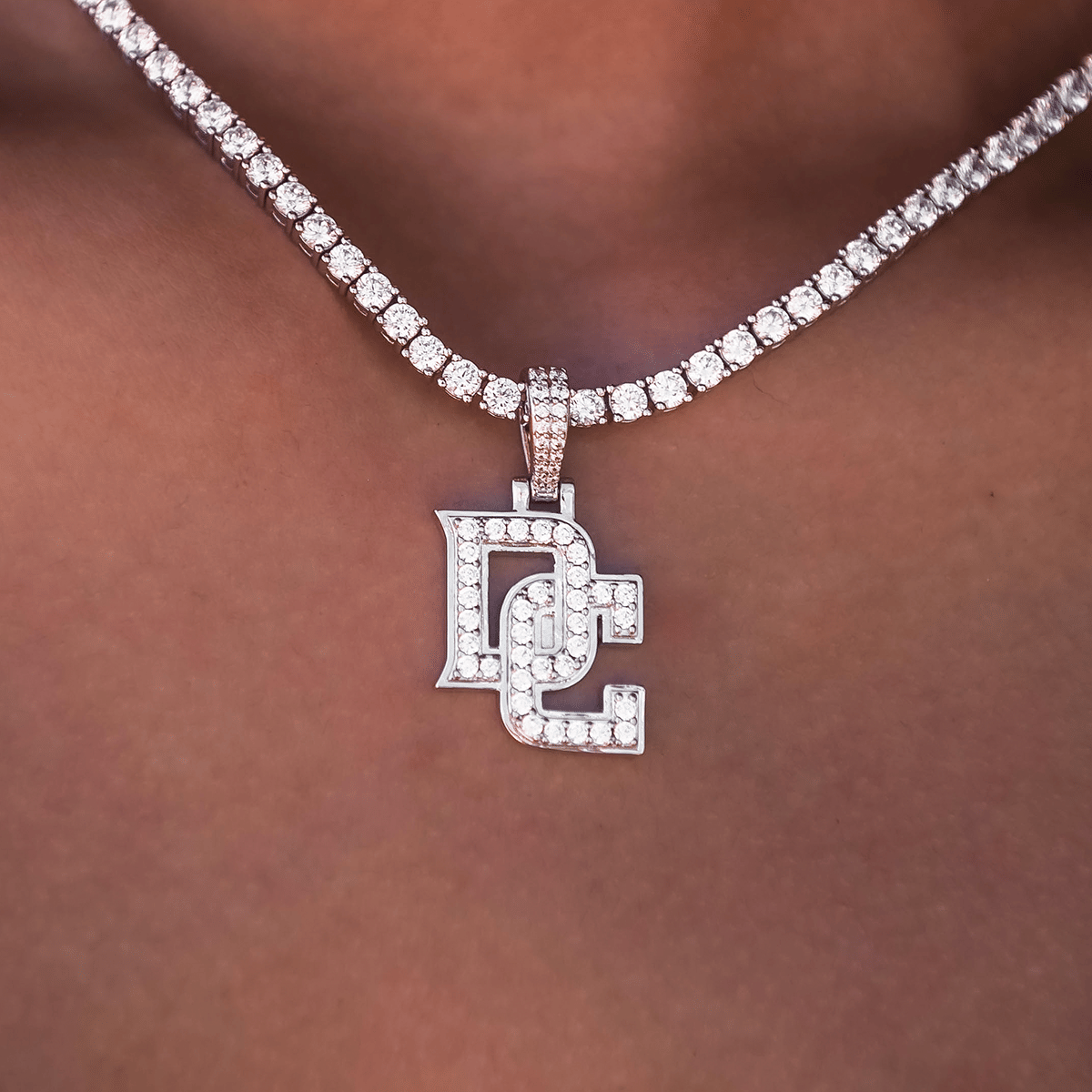 GLD Women Washington Nationals Official MLB Micro Logo Pendant