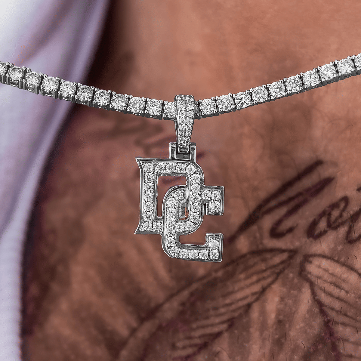 GLD Men Washington Nationals Official MLB Micro Logo Pendant