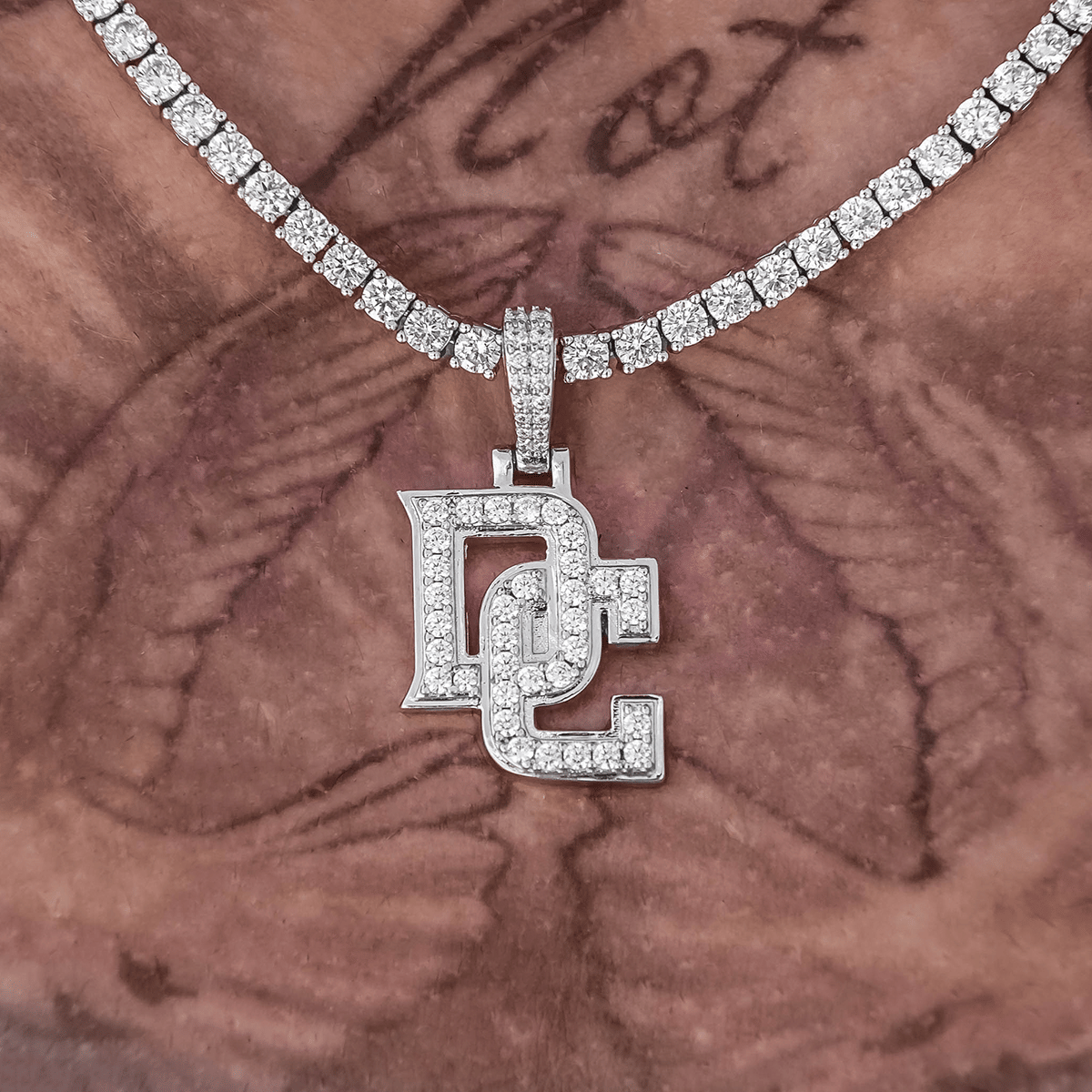 GLD Men Washington Nationals Official MLB Micro Logo Pendant