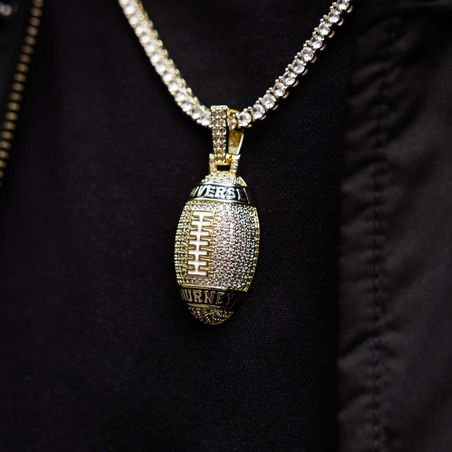 GLD Men A.J. Greene Football Pendant