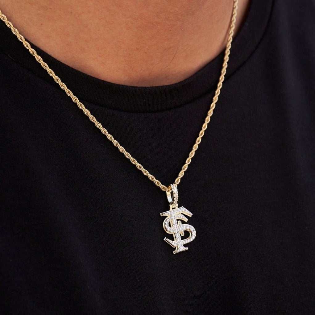 GLD Men Florida State Seminoles Official NCAA Micro Logo Pendant