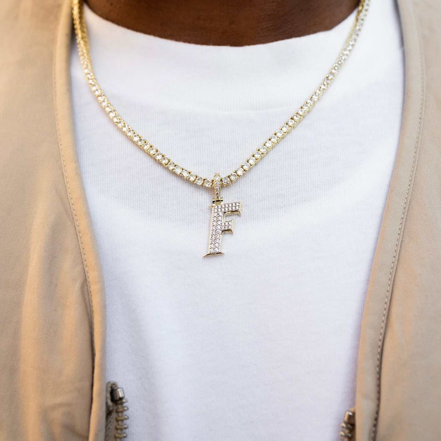 GLD Men Florida Gators Official NCAA Micro Logo Pendant