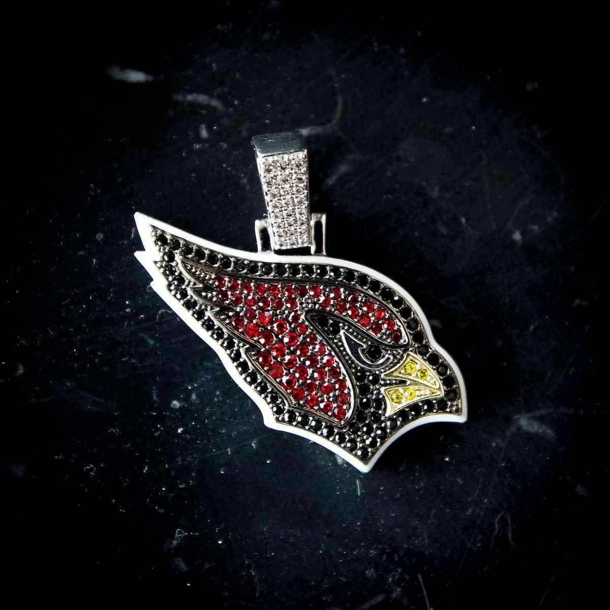 GLD Men Arizona Cardinals Official NFL Pendant