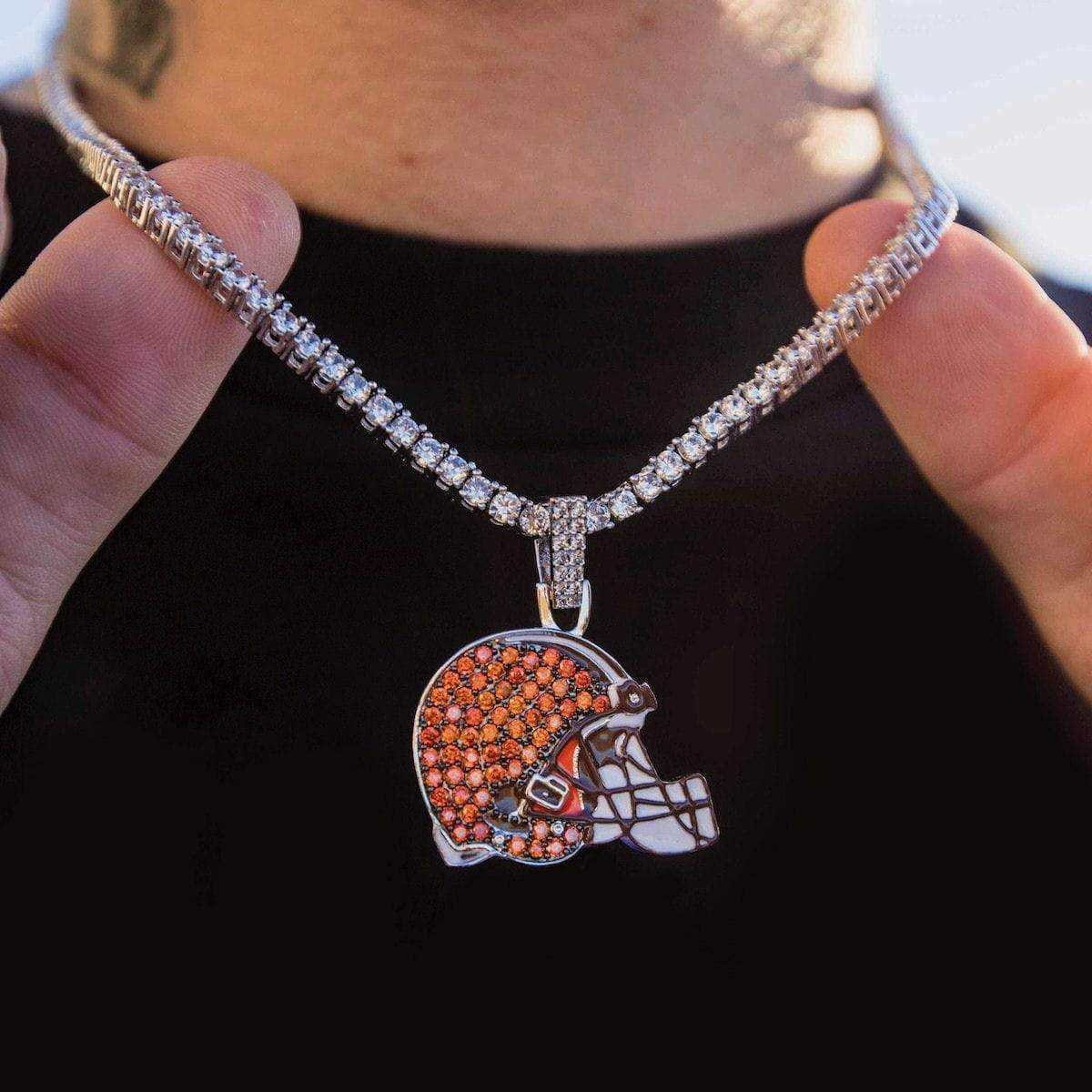 GLD Men Cleveland Browns Official NFL Pendant