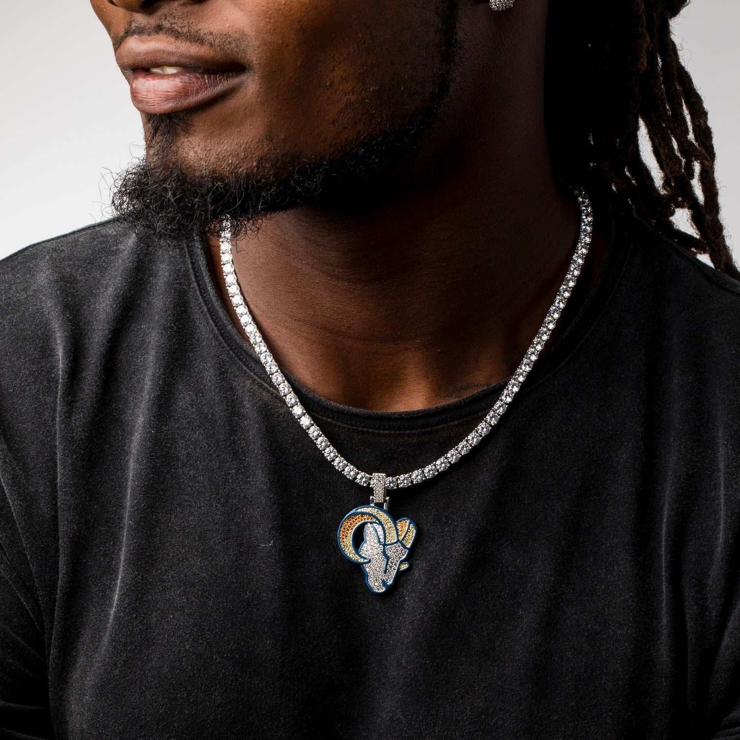GLD Men Los Angeles Rams Official NFL Pendant
