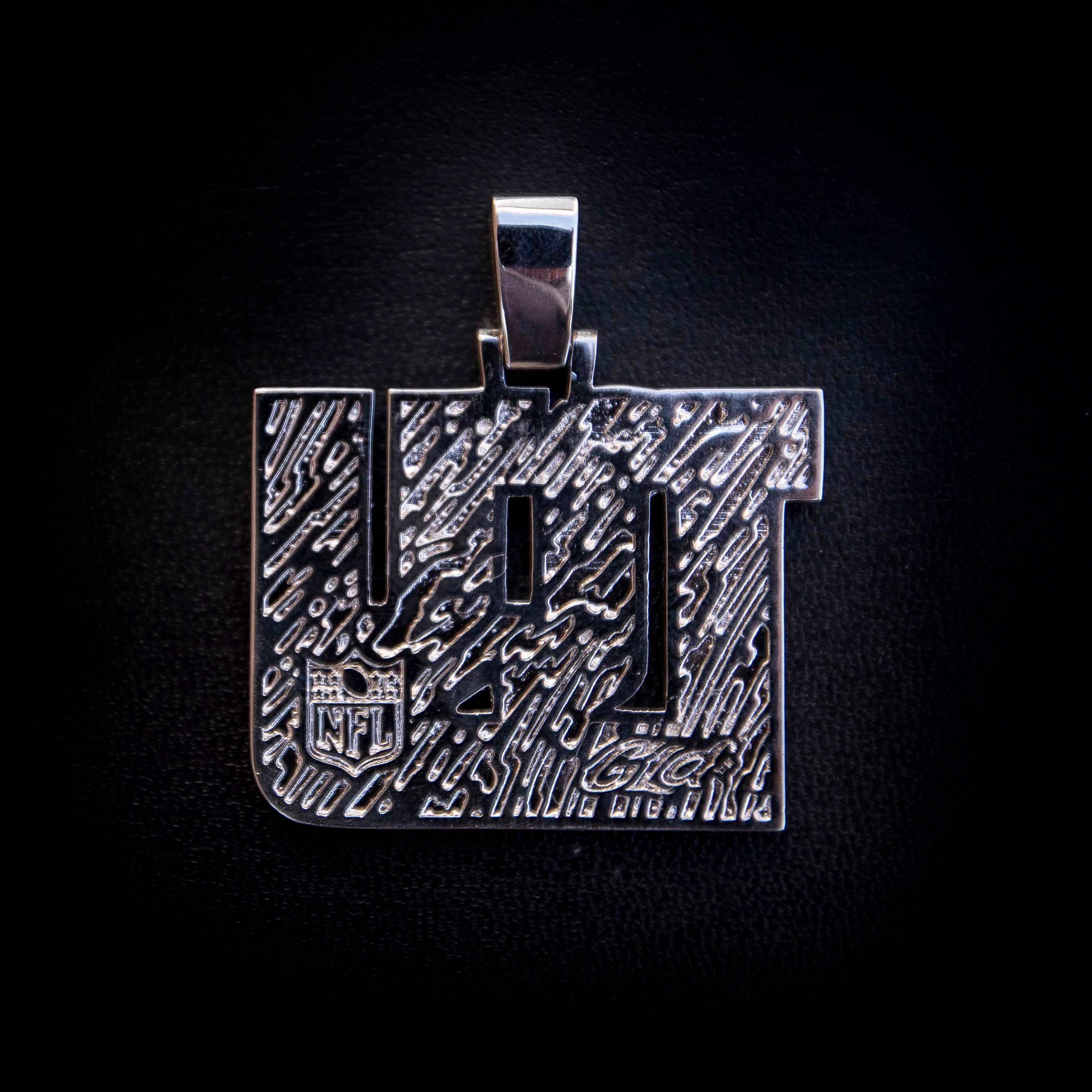 GLD Men New York Giants Official NFL Pendant