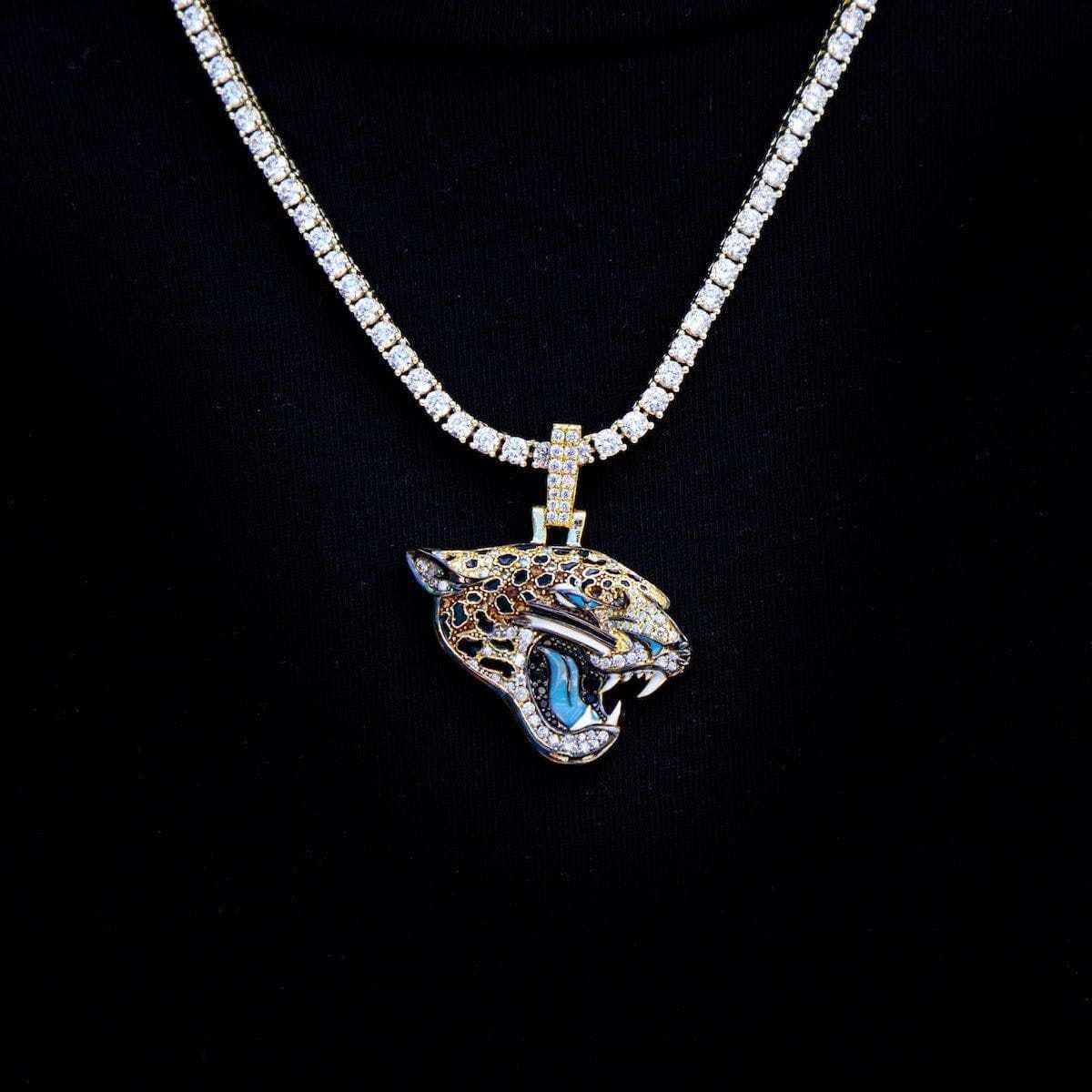 GLD Men Jacksonville Jaguars Official NFL Pendant