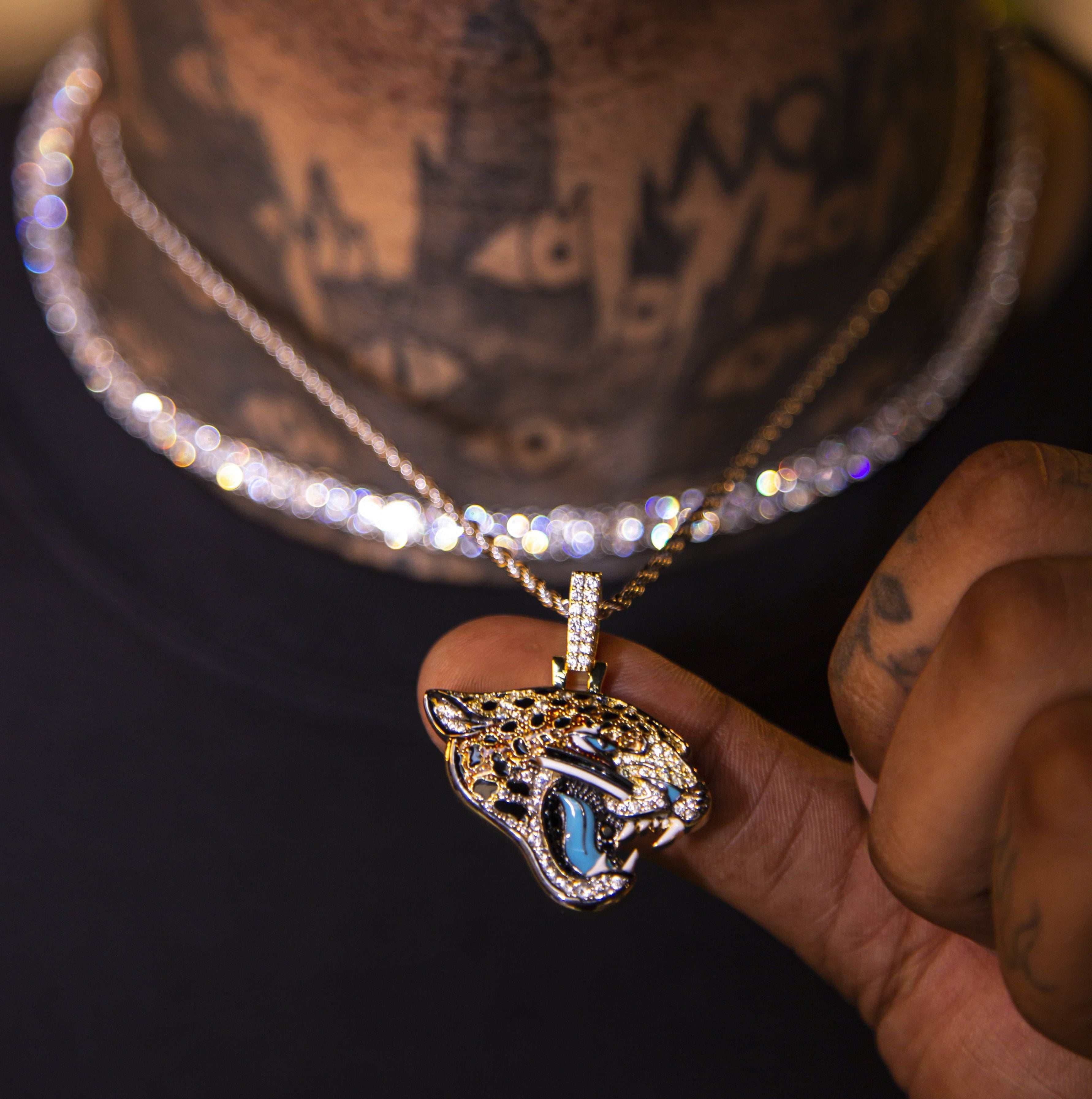 GLD Men Jacksonville Jaguars Official NFL Pendant
