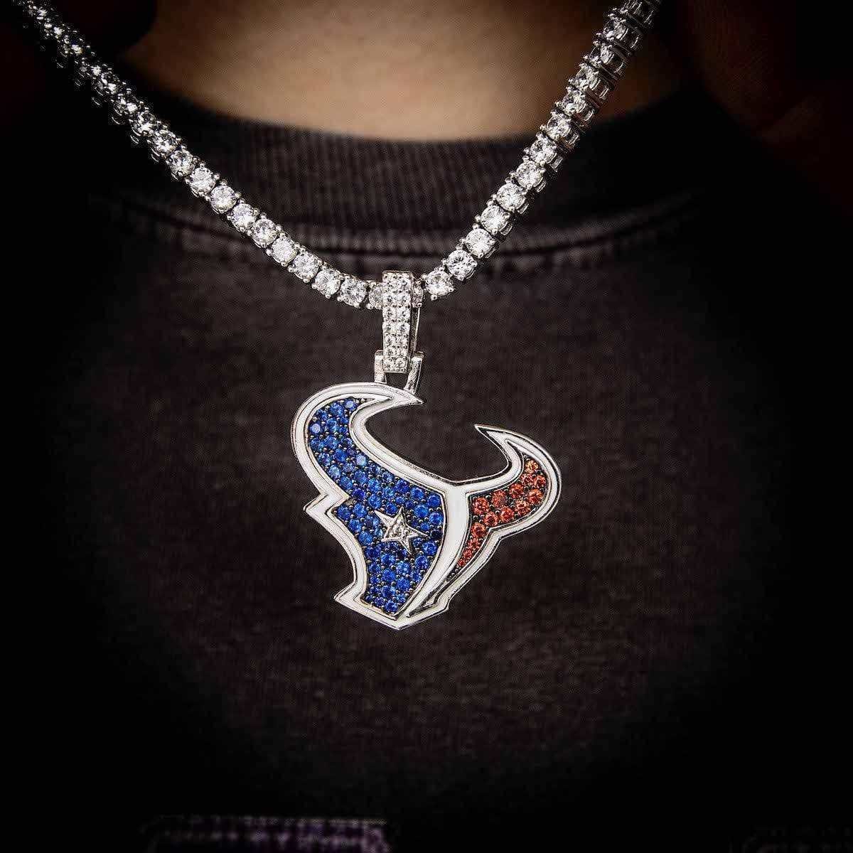 GLD Men Houston Texans Official NFL Pendant