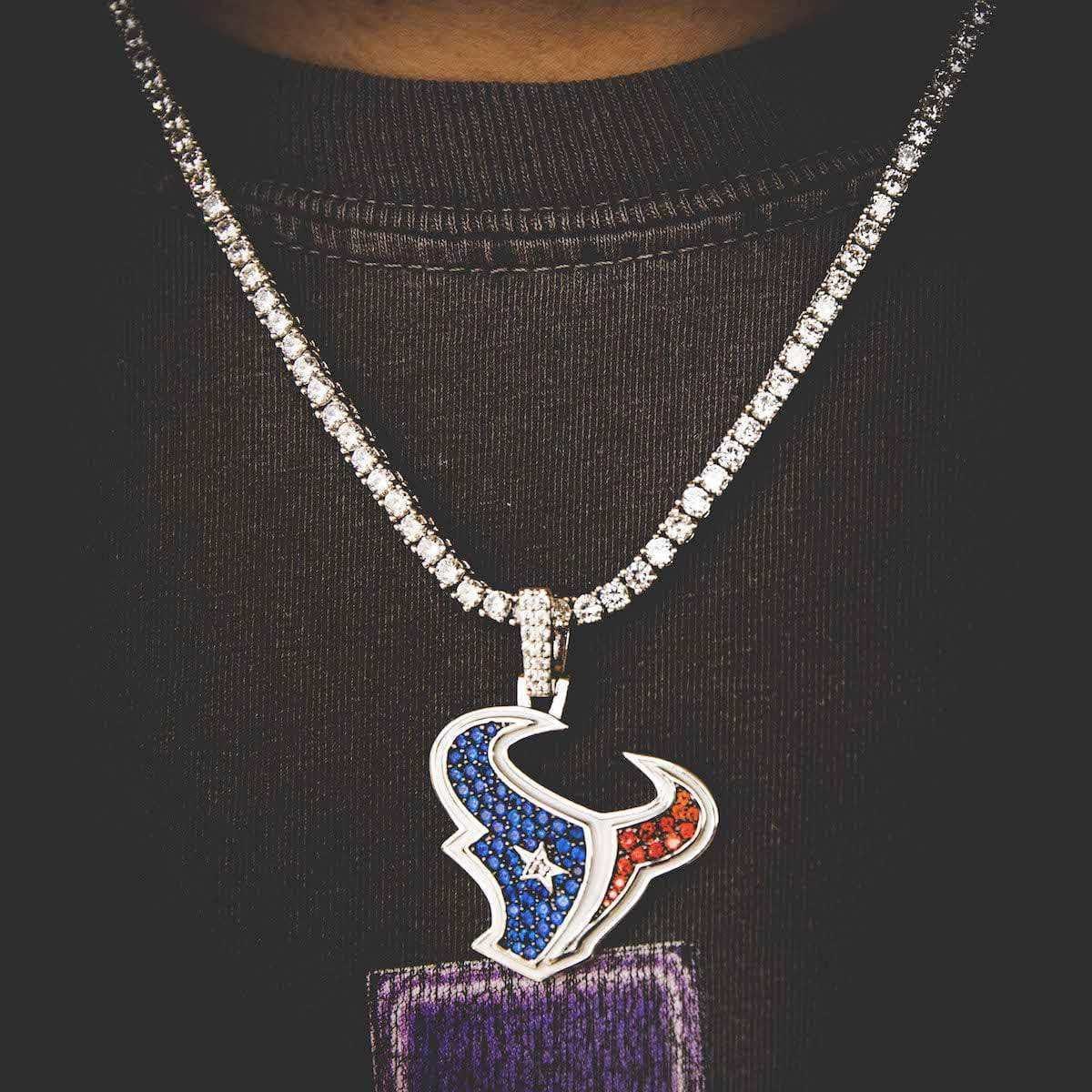 GLD Men Houston Texans Official NFL Pendant