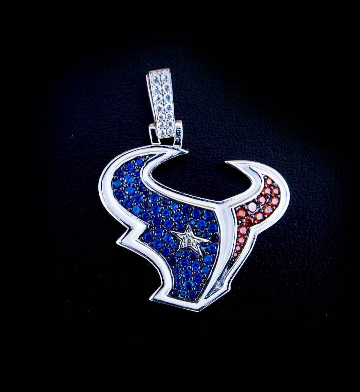 GLD Men Houston Texans Official NFL Pendant