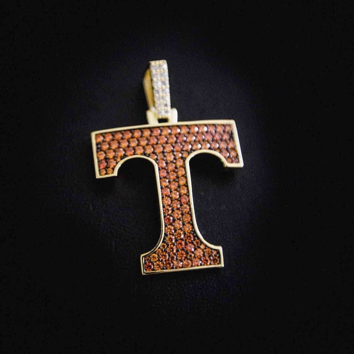 GLD Men Tennessee Official NCAA Logo Pendant