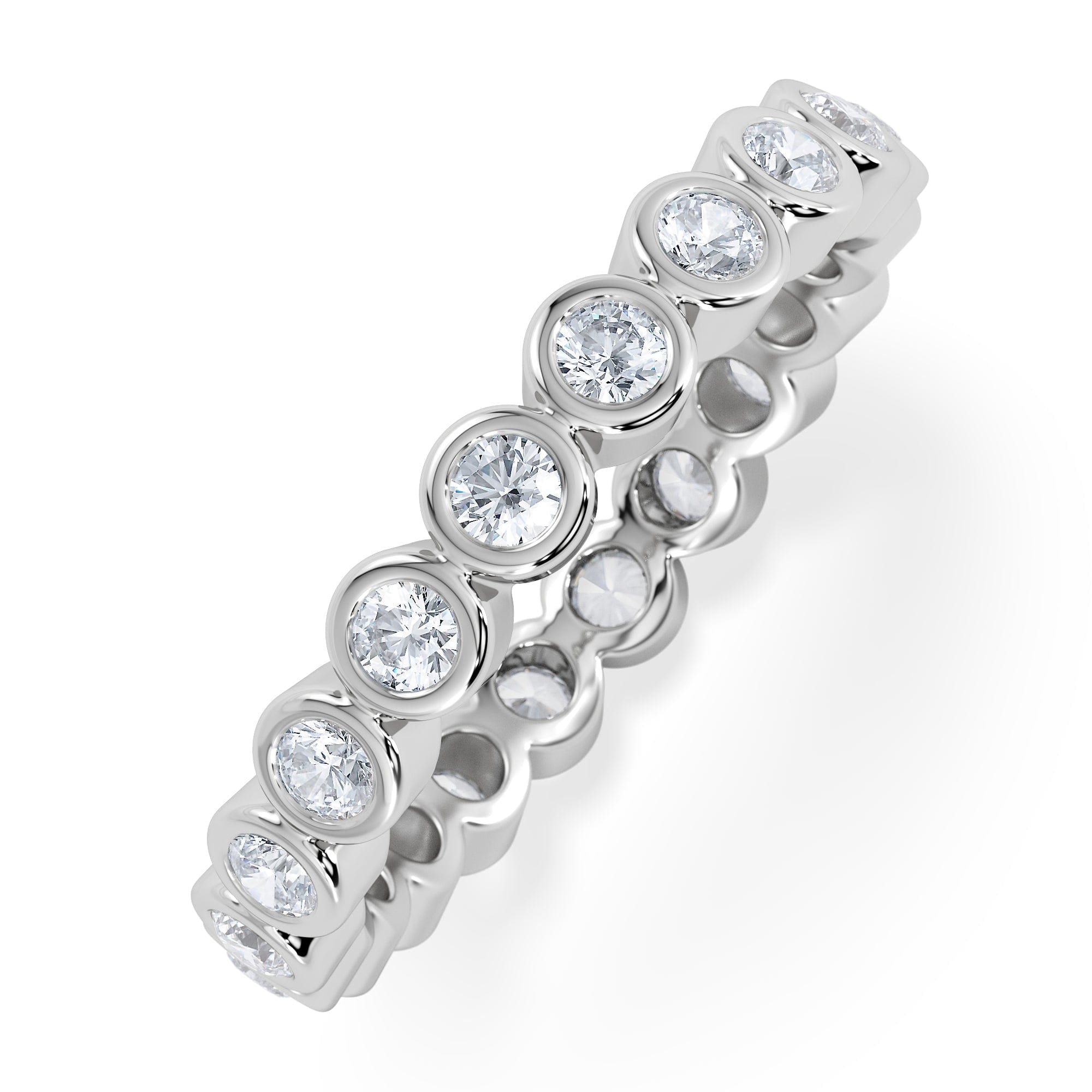 Diamond Eternity Ring Emily Platinum Diamond 1.00ct G/Vs