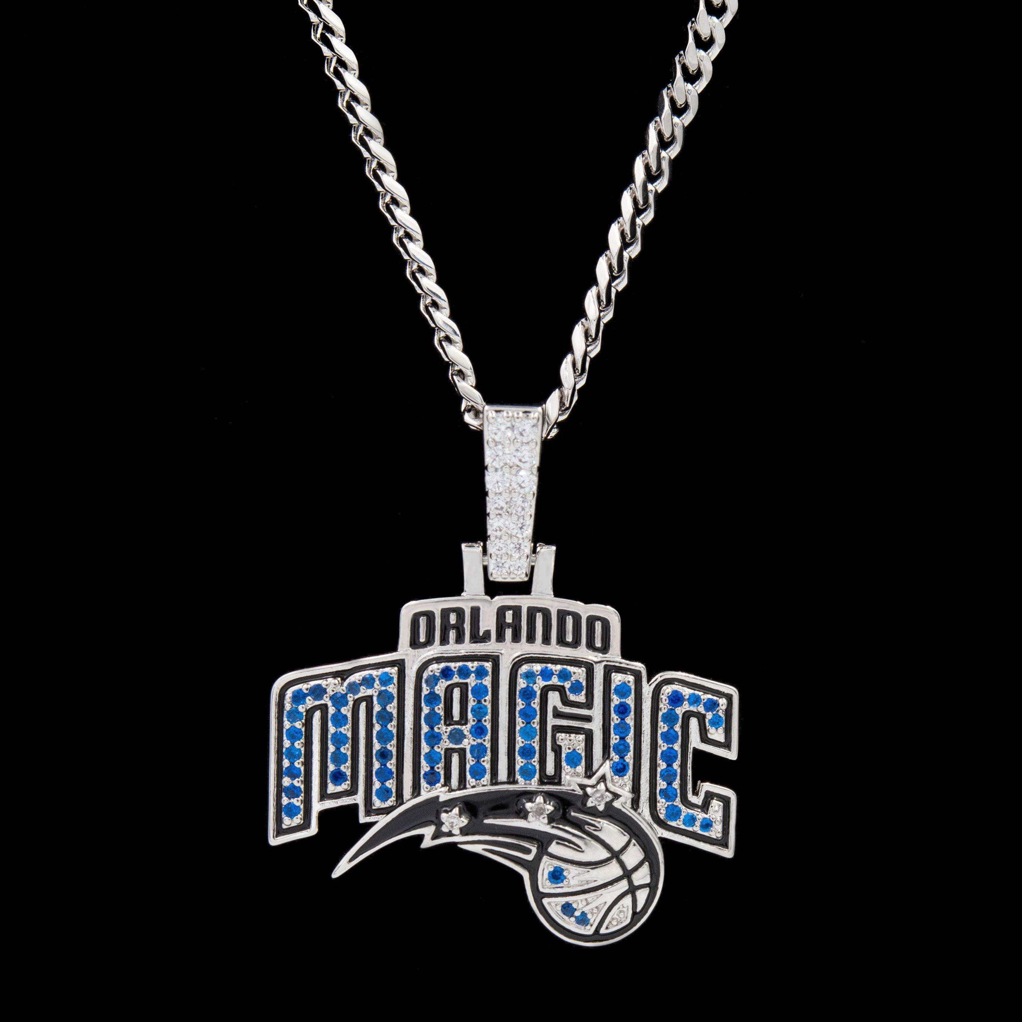 GLD Men Orlando Magic Official NBA Logo Pendant