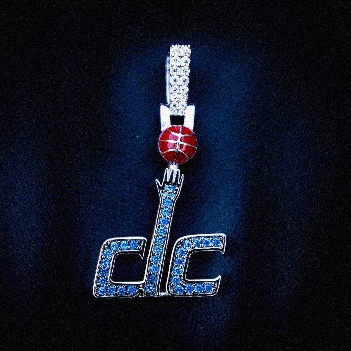GLD Men DC Official NBA Logo Pendant