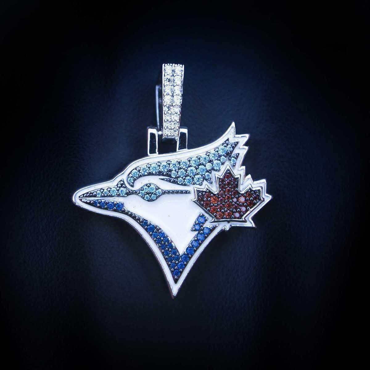 GLD Men Toronto Blue Jays Official MLB Logo Pendant