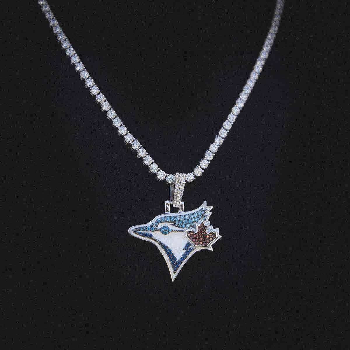 GLD Men Toronto Blue Jays Official MLB Logo Pendant