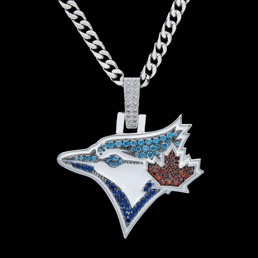GLD Men Toronto Blue Jays Official MLB Logo Pendant