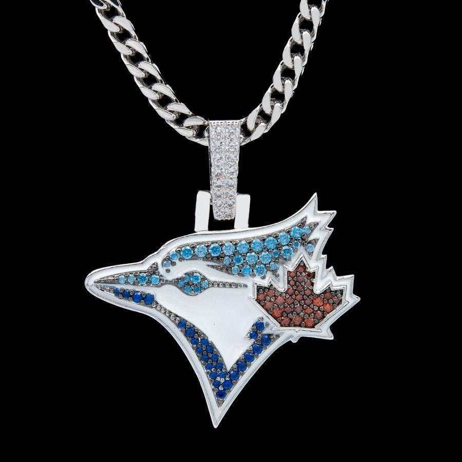 GLD Men Toronto Blue Jays Official MLB Logo Pendant