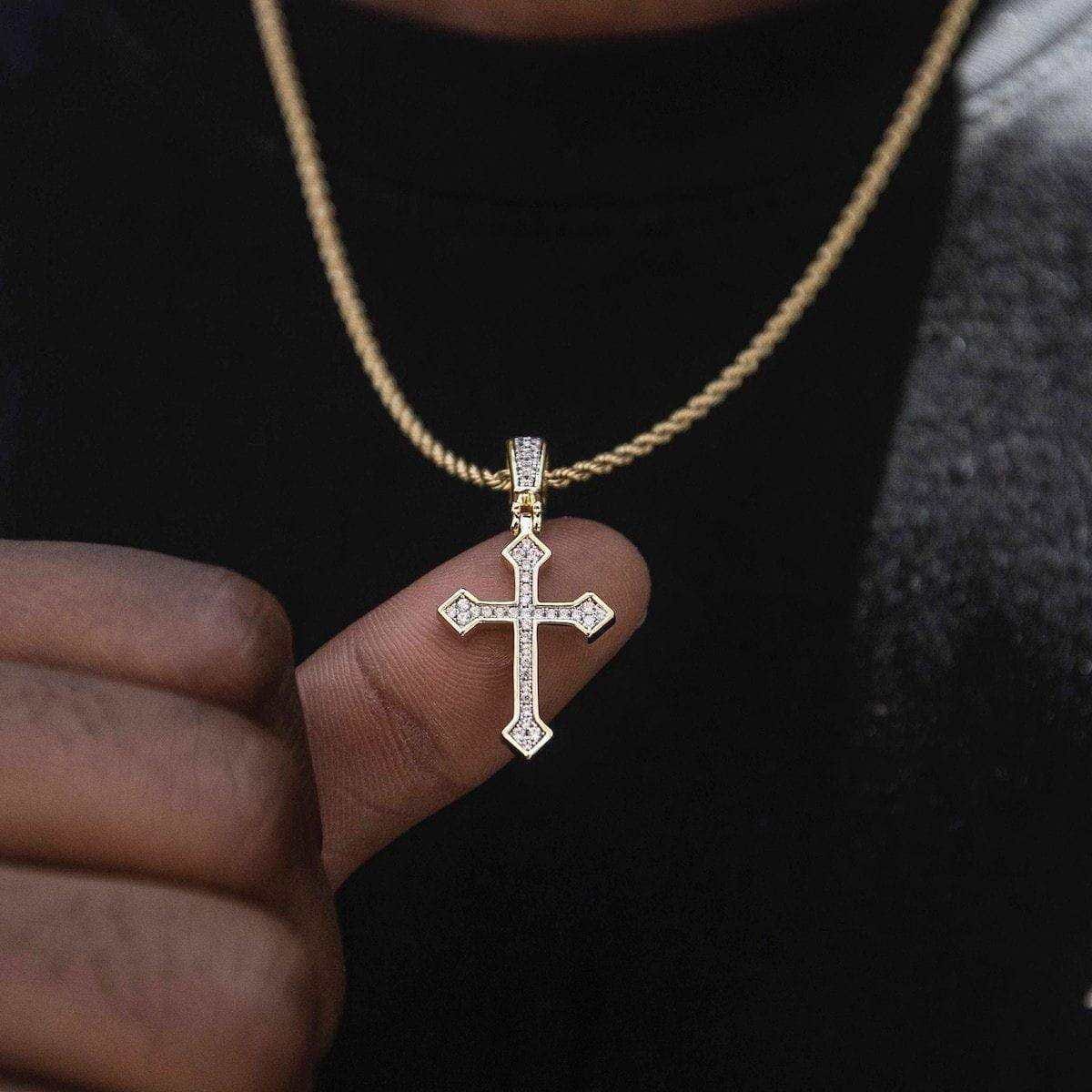GLD Men Iced Celtic Cross