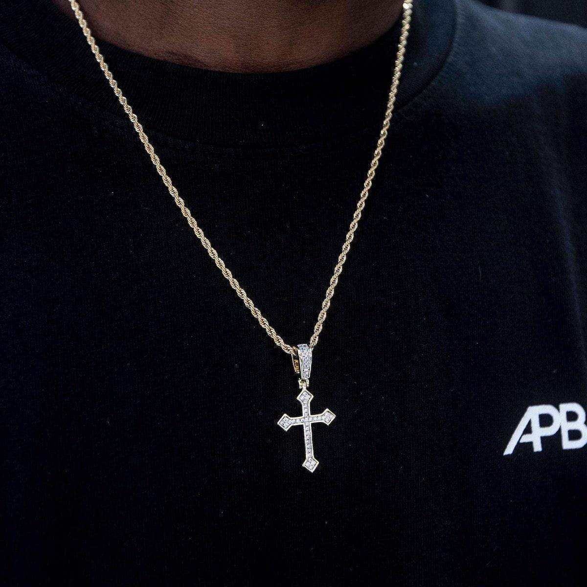 GLD Men Iced Celtic Cross
