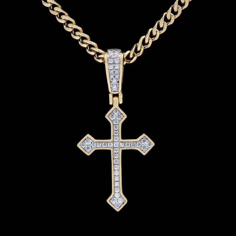 GLD Men Iced Celtic Cross