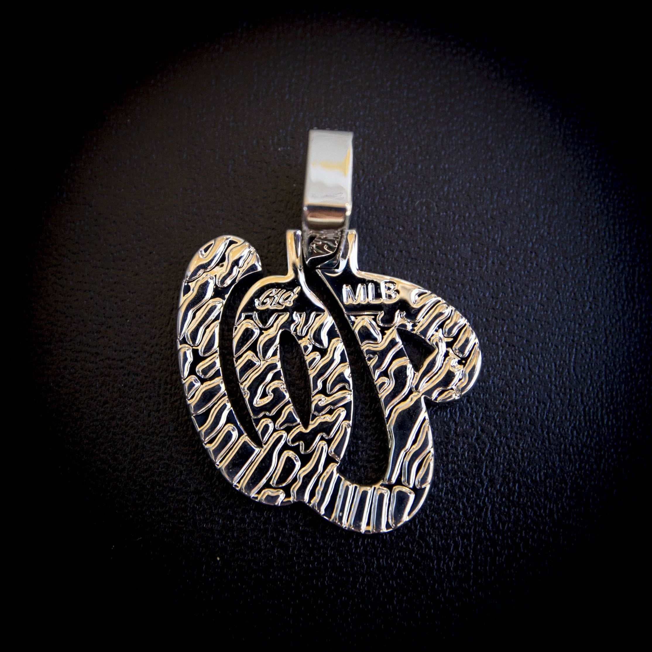 GLD Men Washington Nationals Official MLB Logo Pendant