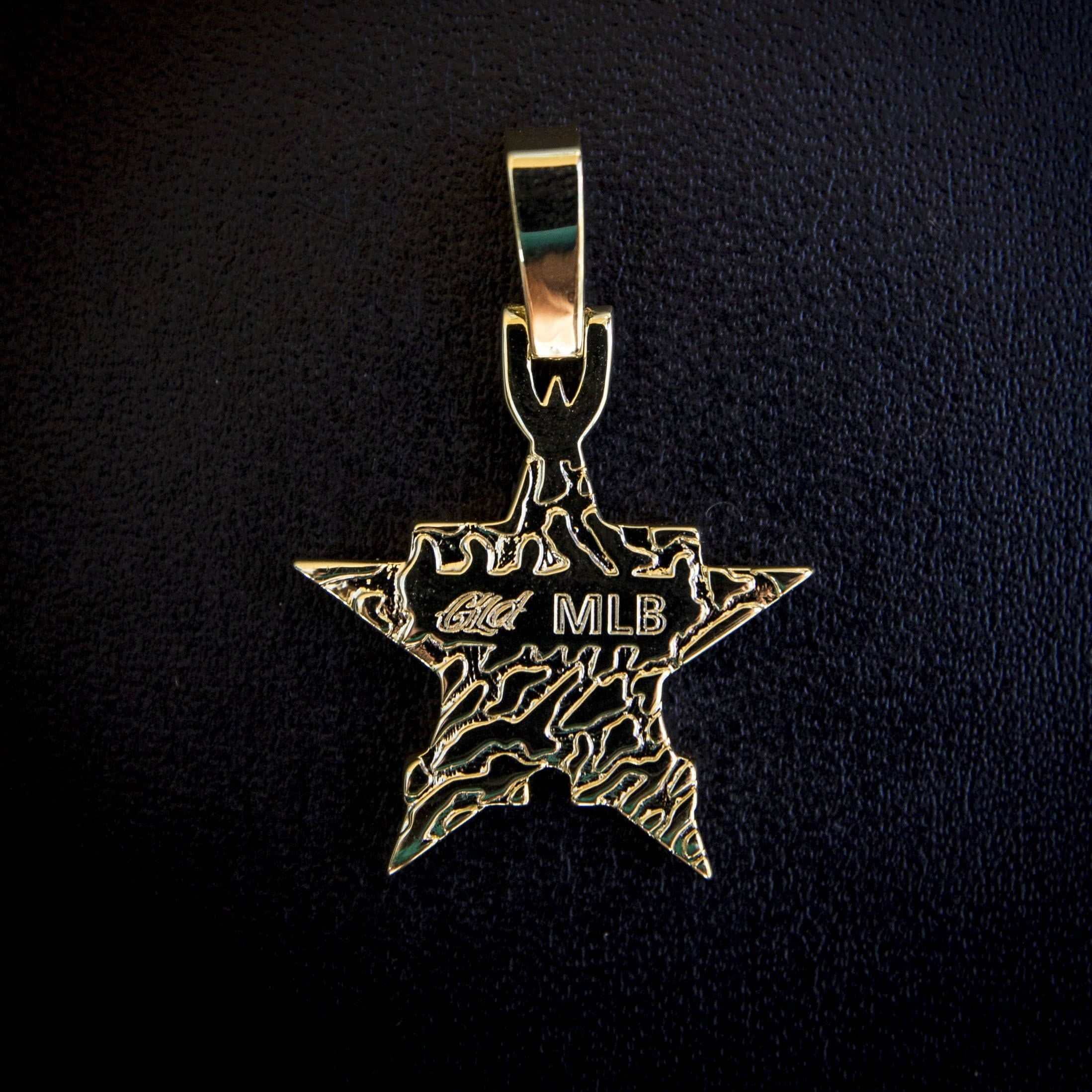 GLD Men Houston Astros Official MLB Logo Pendant