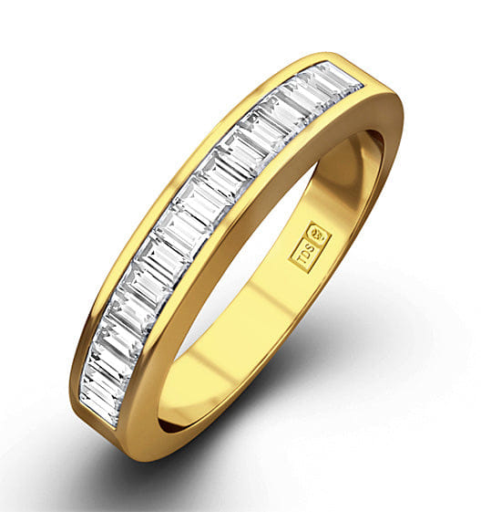Diamond GRACE 18K Gold Diamond ETERNITY RING 0.50CT G/VS