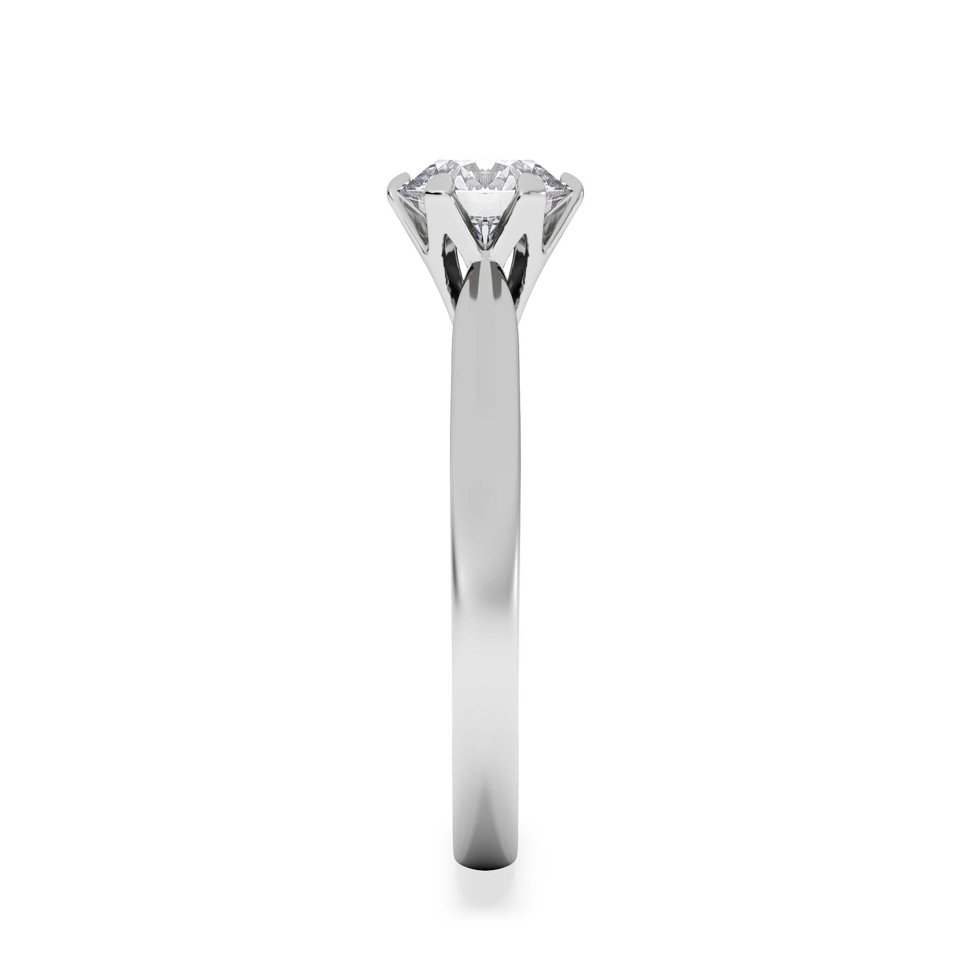 Diamond 1 Carat Diamond Engagement Ring High Set Chloe Lab F/VS1 Platinum