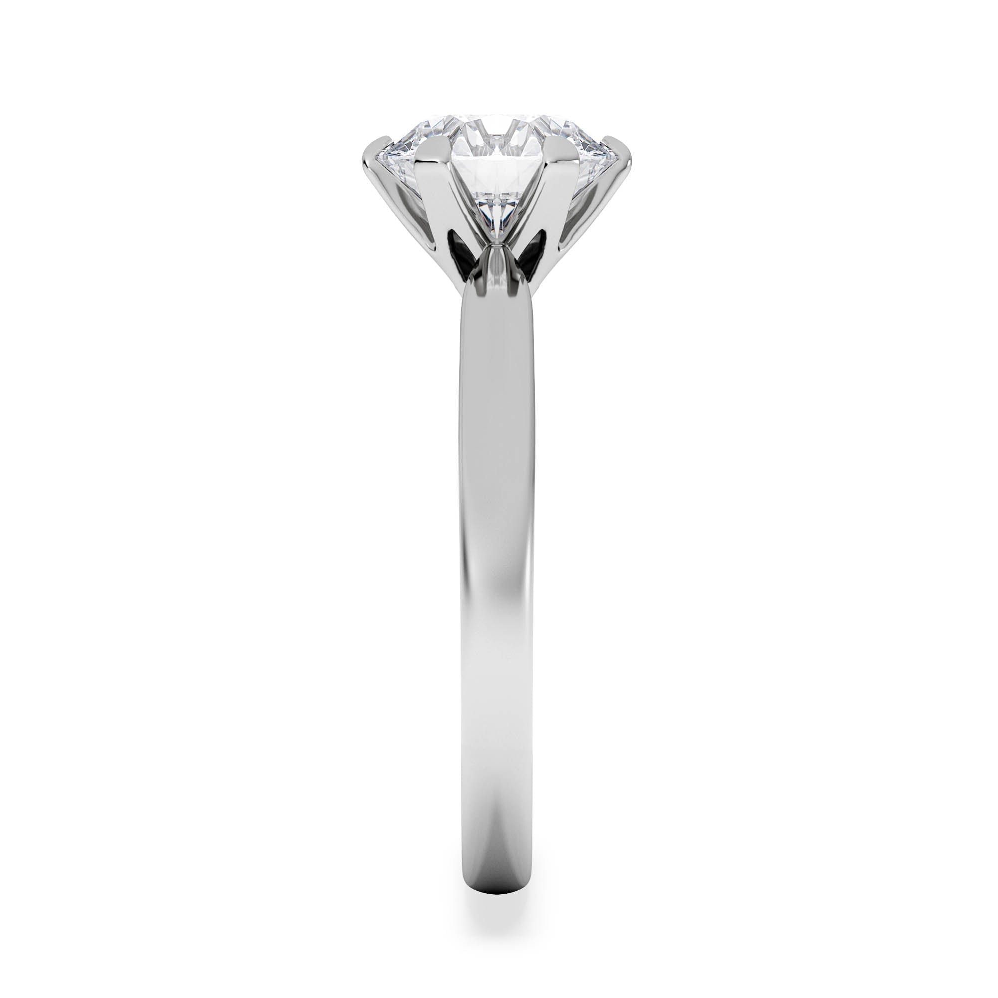 Diamond 2 Carat Diamond Engagement Ring Low Set Chloe Lab F/VS1 Platinum