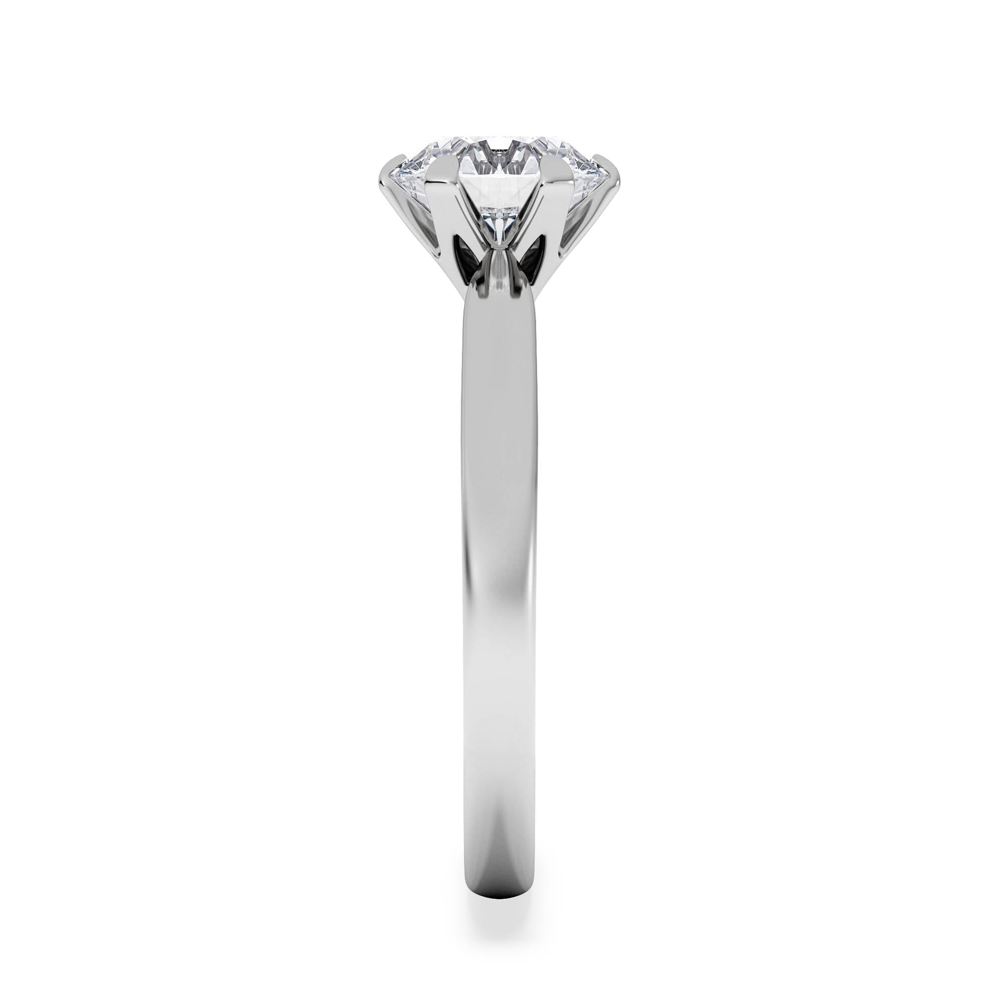 Diamond 1.5ct Diamond Engagement Ring Low Set Chloe Lab F/VS1 Platinum