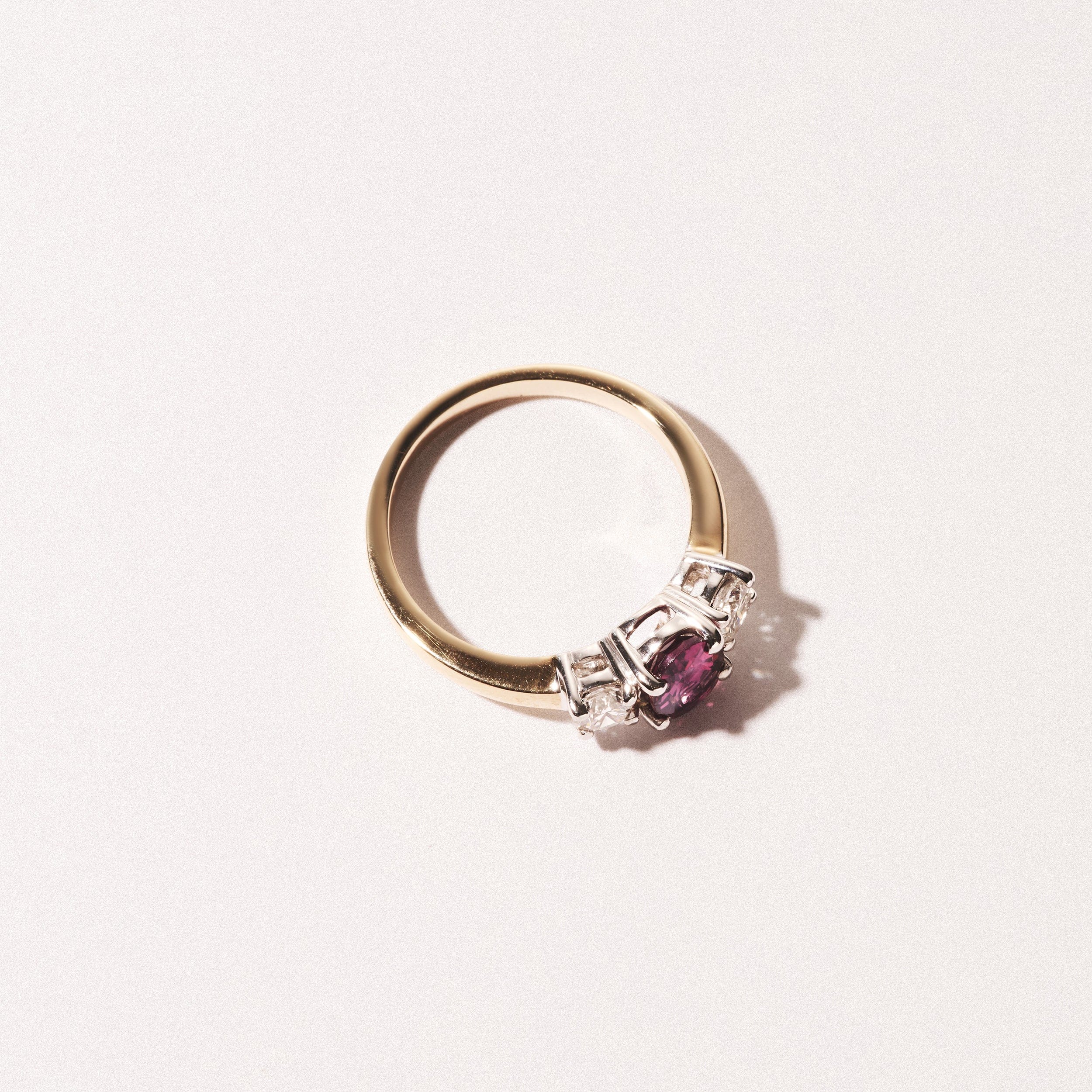RING Ruby 1.15ct And Lab Diamonds G/Vs 0.50ct 18K Gold Ring