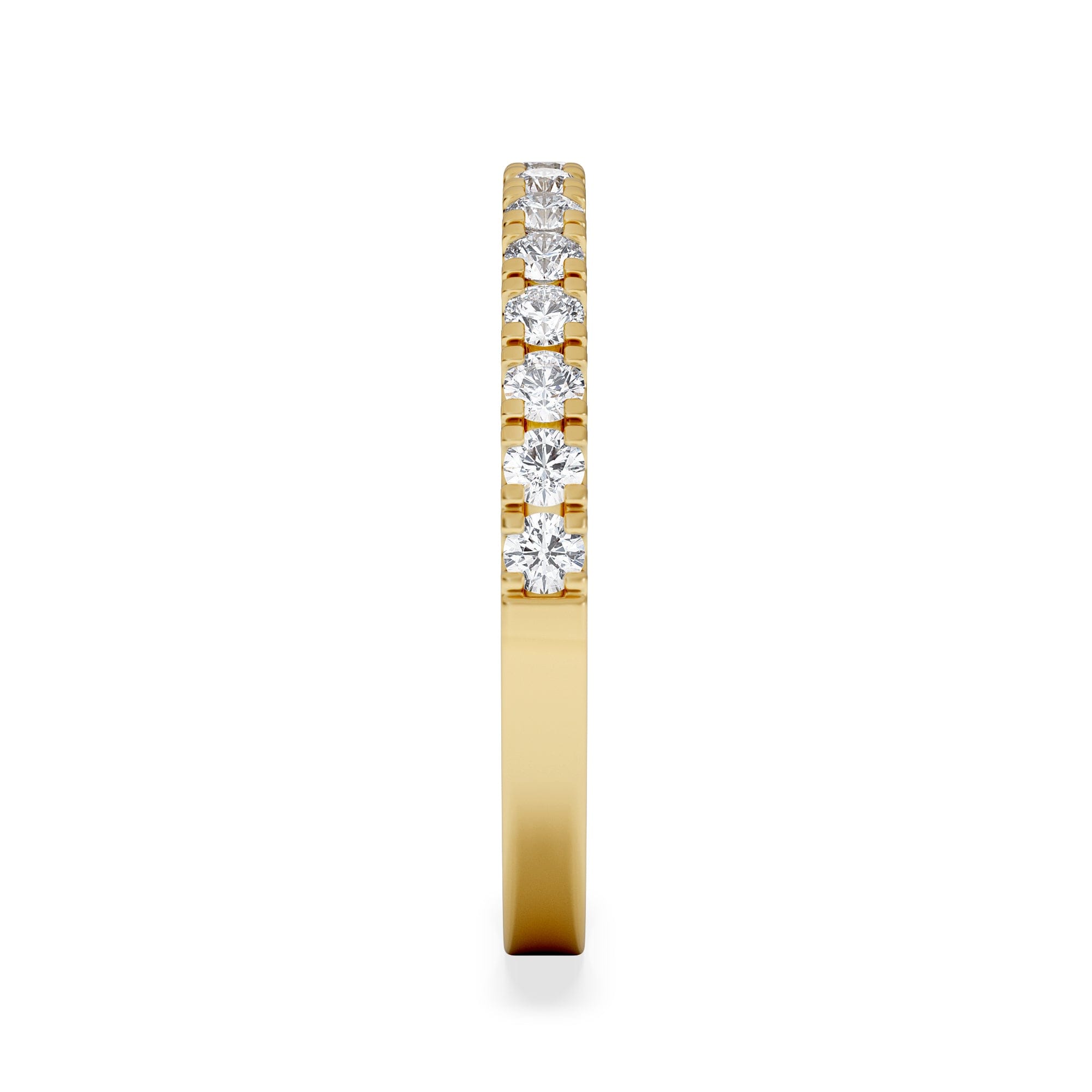 Diamond 15 Stone Chloe 18K Gold Diamond Eternity Ring 0.50ct G/Vs