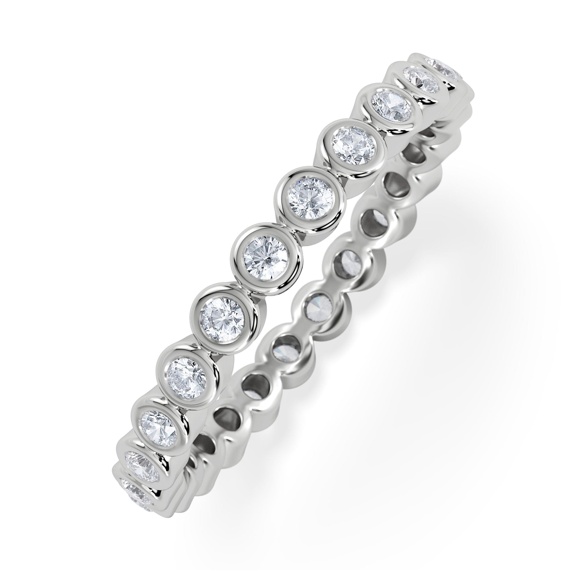 Diamond Eternity Ring Emily Platinum Diamond 0.50ct G/Vs