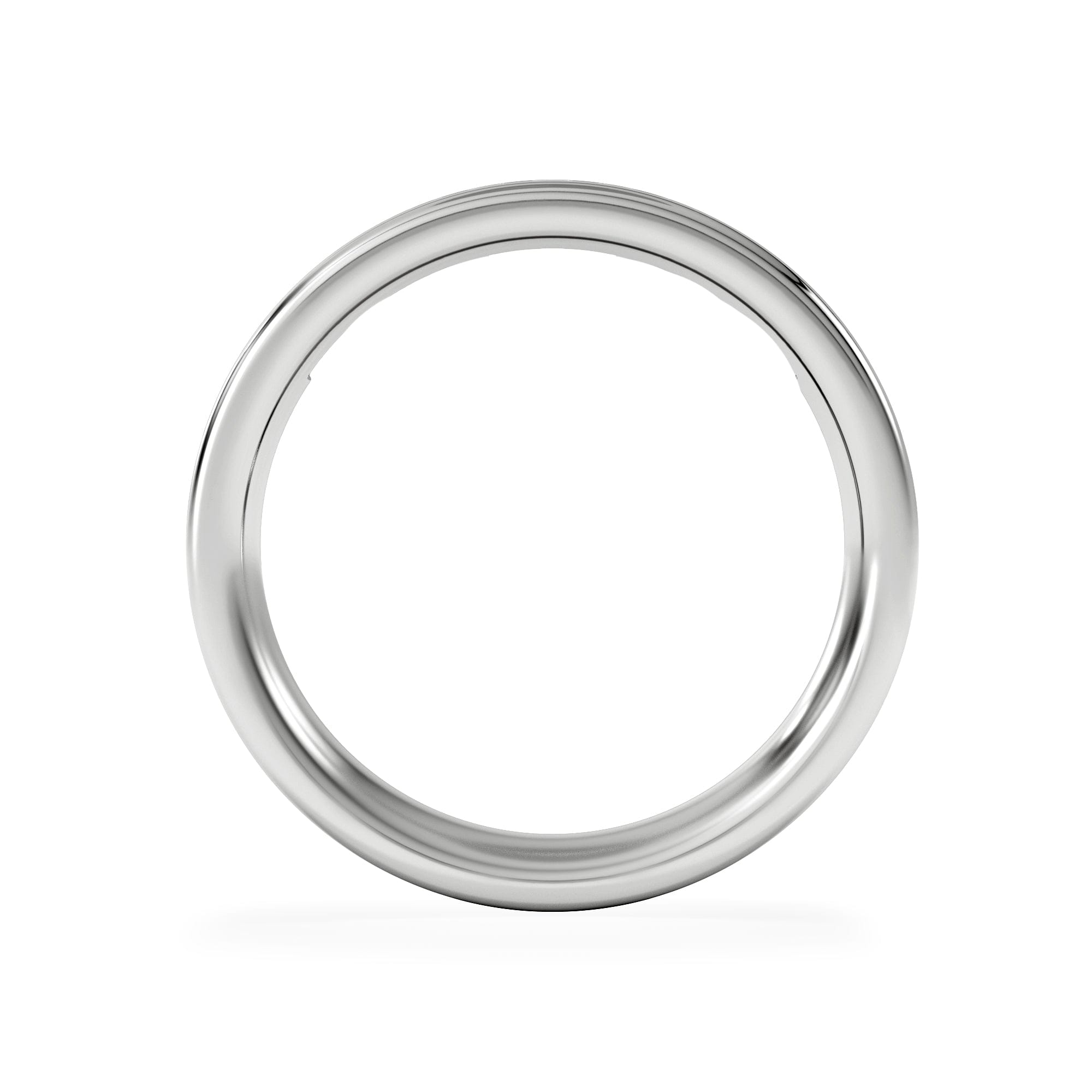 PRINCESS Platinum Princess Diamond Half Eternity Ring 0.50CT H/SI