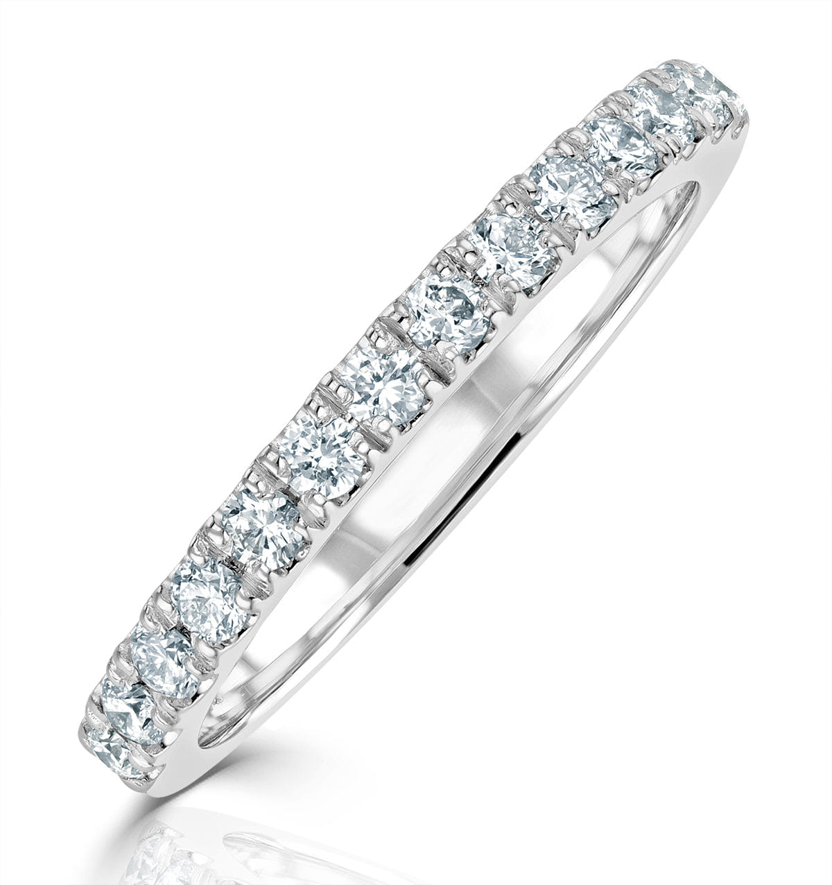 Diamond Meghan Matching Wedding Band 0.30ct G/Si Diamond in 18K White Gold