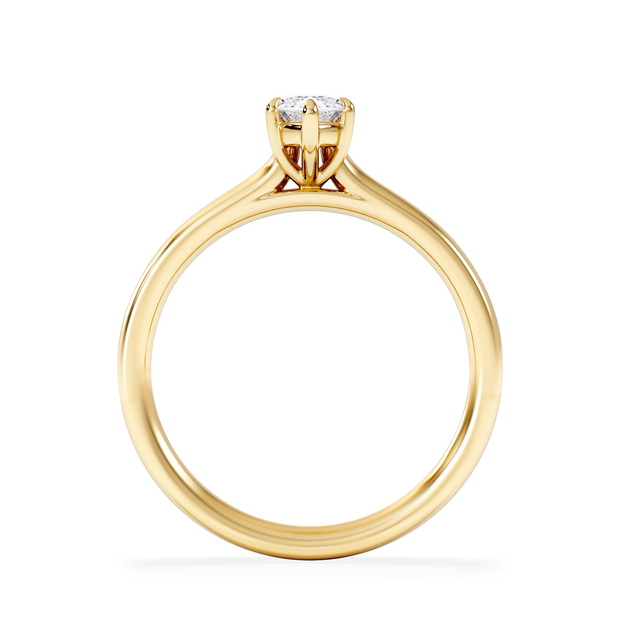 Diamond Amora Marquise 0.50ct Lab Diamond Engagement Ring F/VS Set in 18K Gold