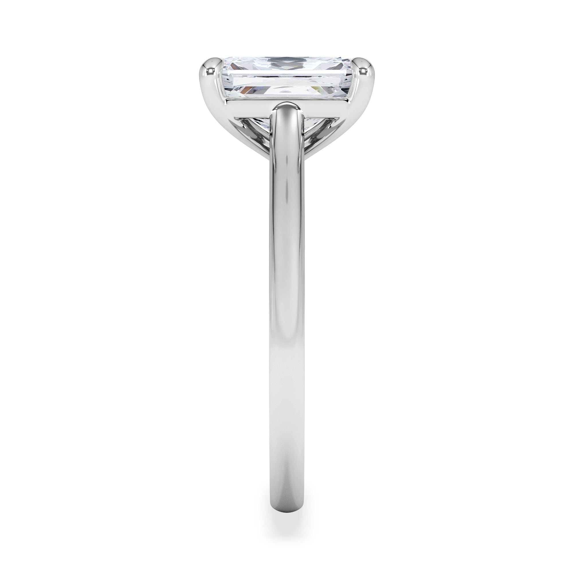 Diamond Amora Radiant 2.00ct Lab Diamond Engagement Ring F/VS1 Set in Platinum