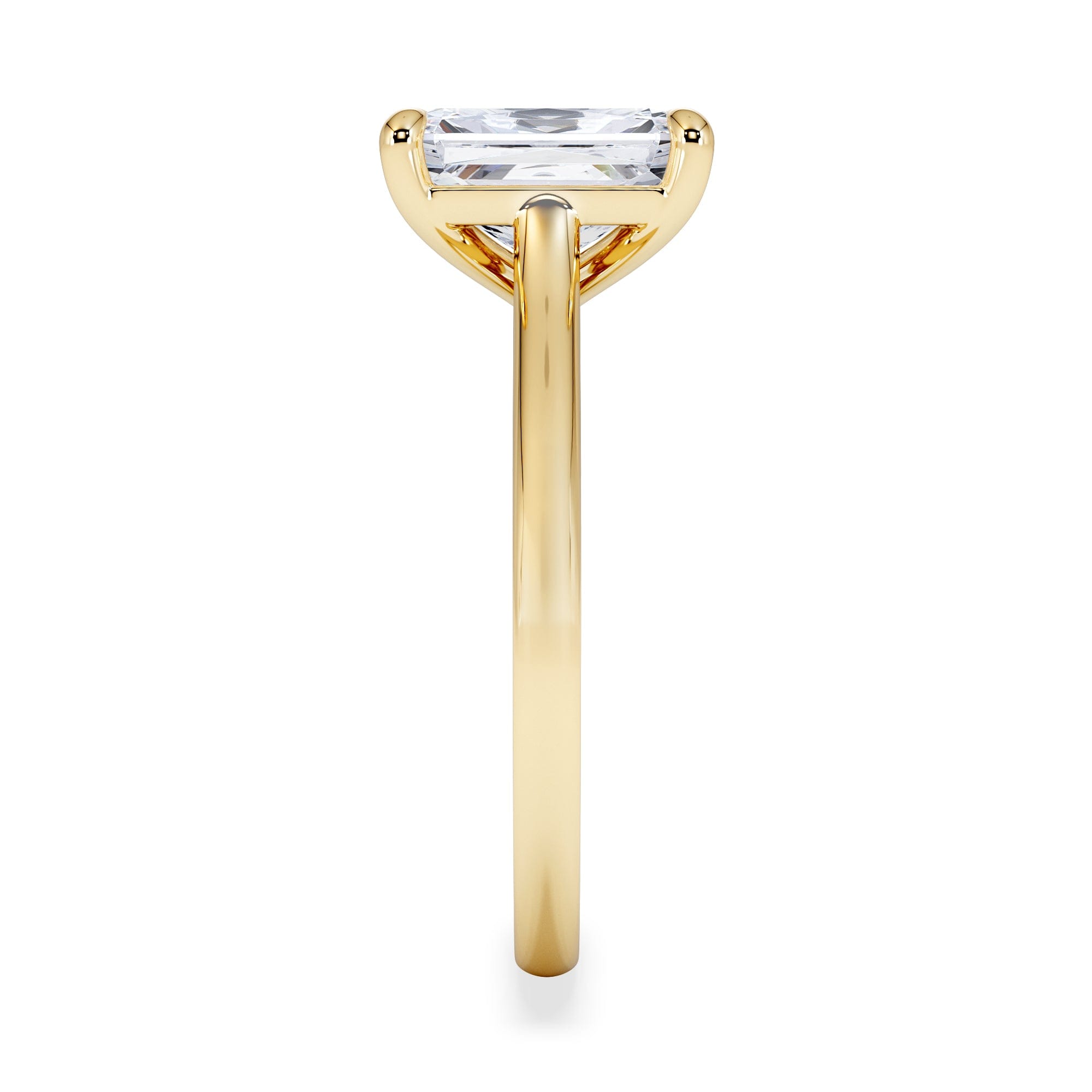 Diamond Amora Radiant 2.00ct Lab Diamond Engagement Ring F/VS1 Set in 18K Gold