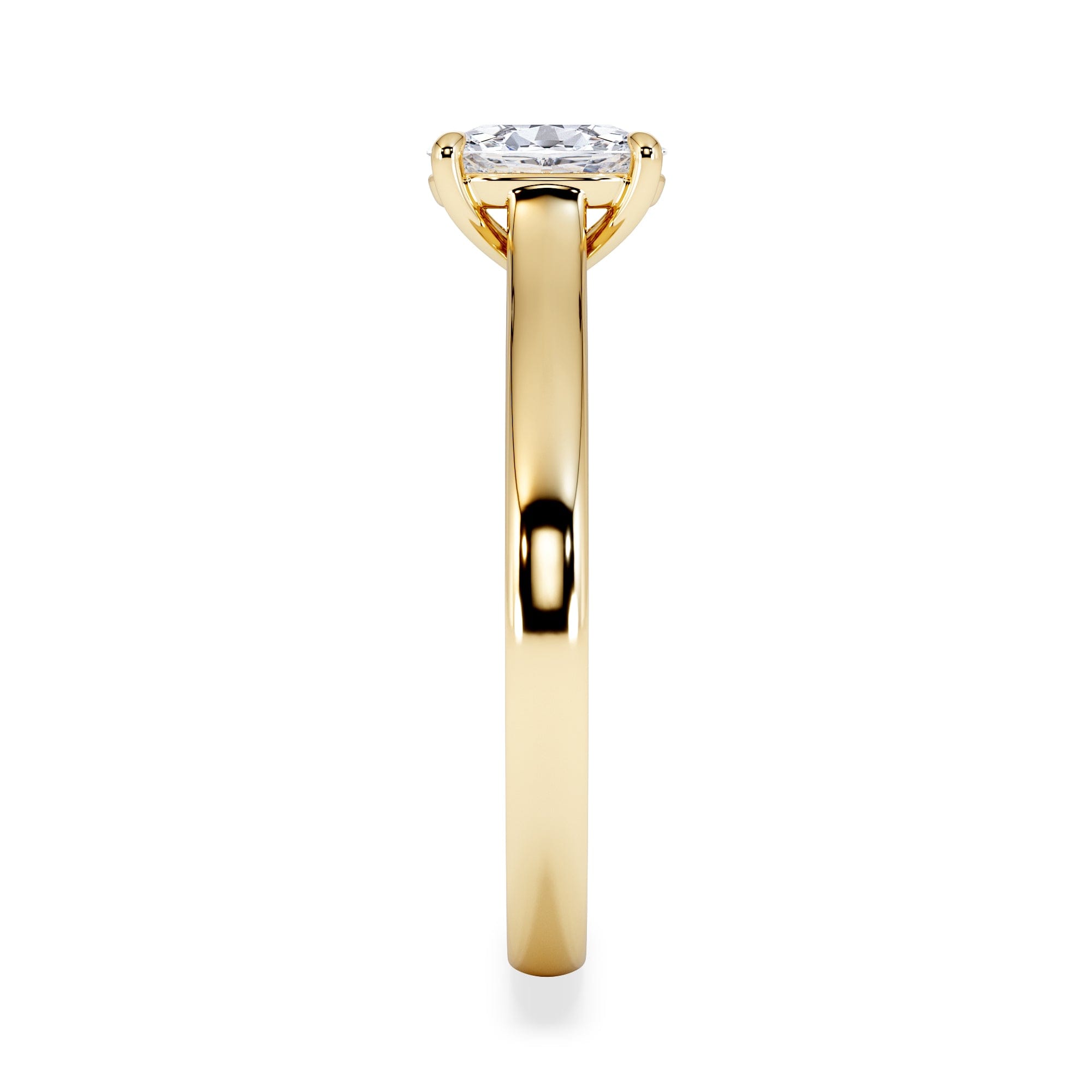 Diamond Amora Oval 0.50ct Diamond Engagement Ring G/VS1 Set in 18K Gold