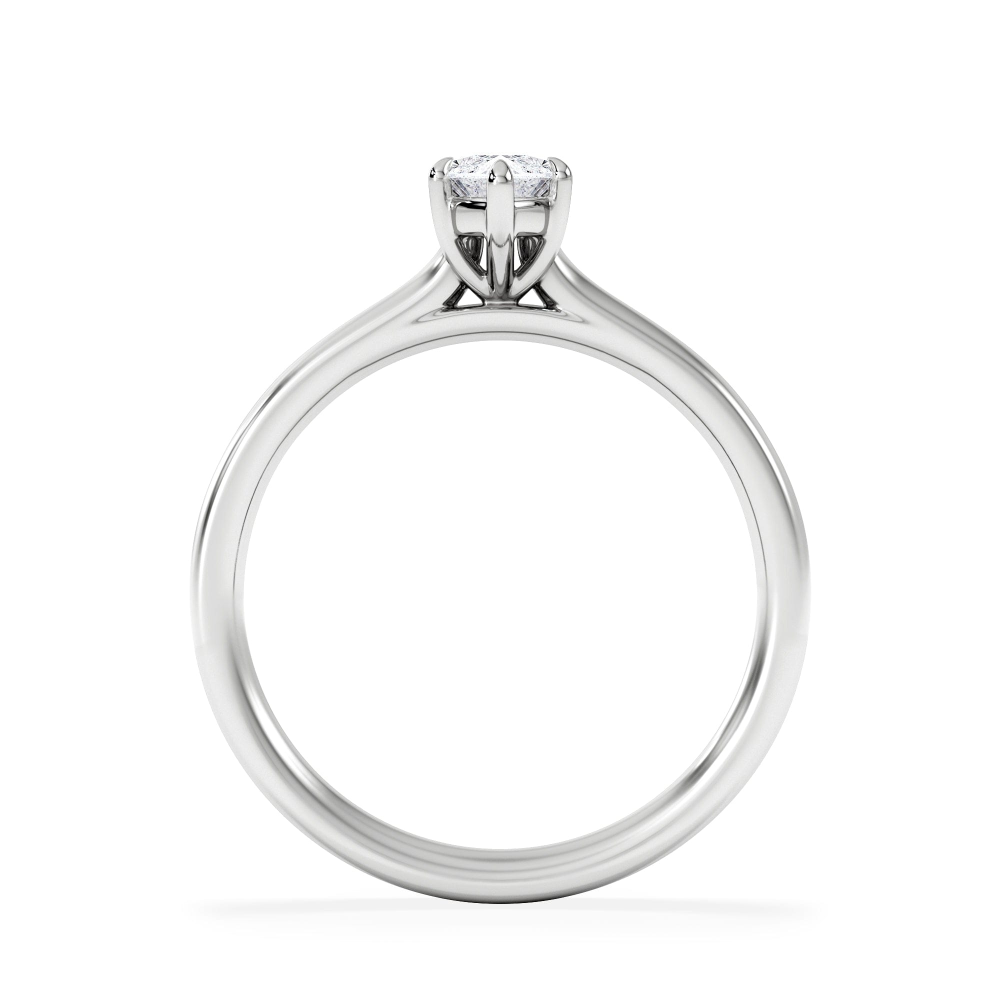 Diamond Amora Marquise 0.50ct Lab Diamond Engagement Ring F/VS Set in Platinum