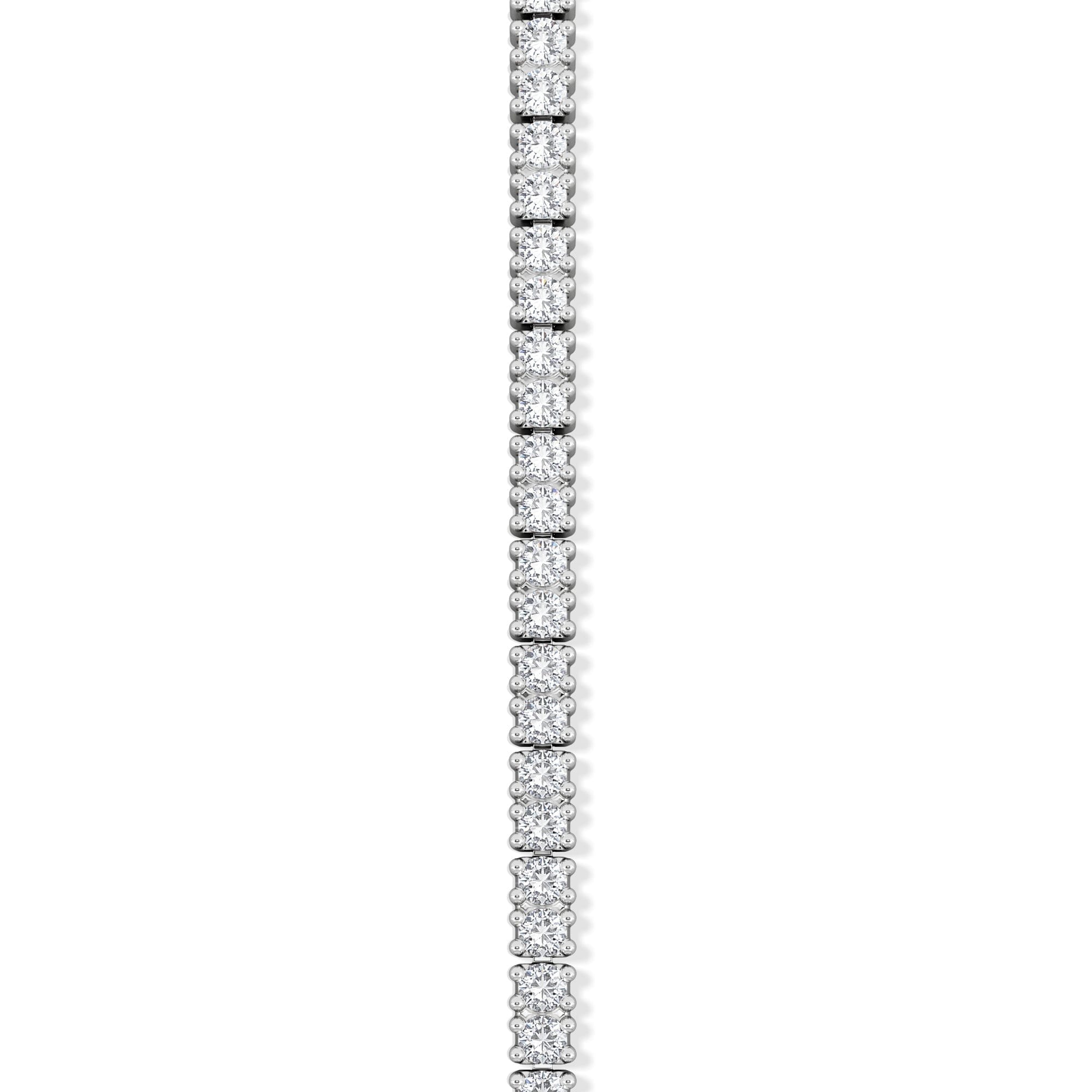 Diamond Adjustable Lab Diamond Tennis Bracelet 0.50ct in 925 Silver