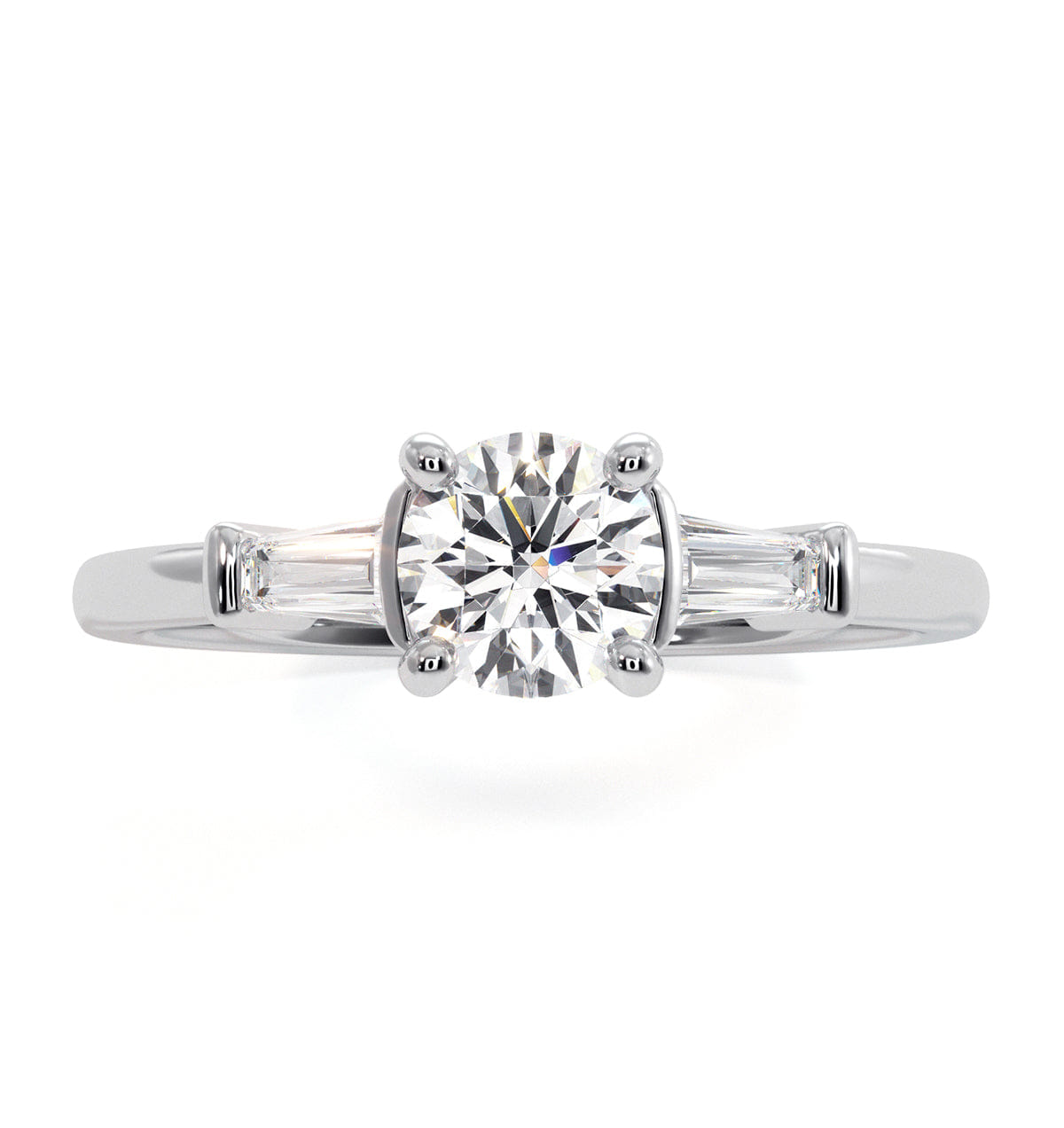 Diamond Isadora Diamond Engagement Ring 18KW 0.65ct G/SI2
