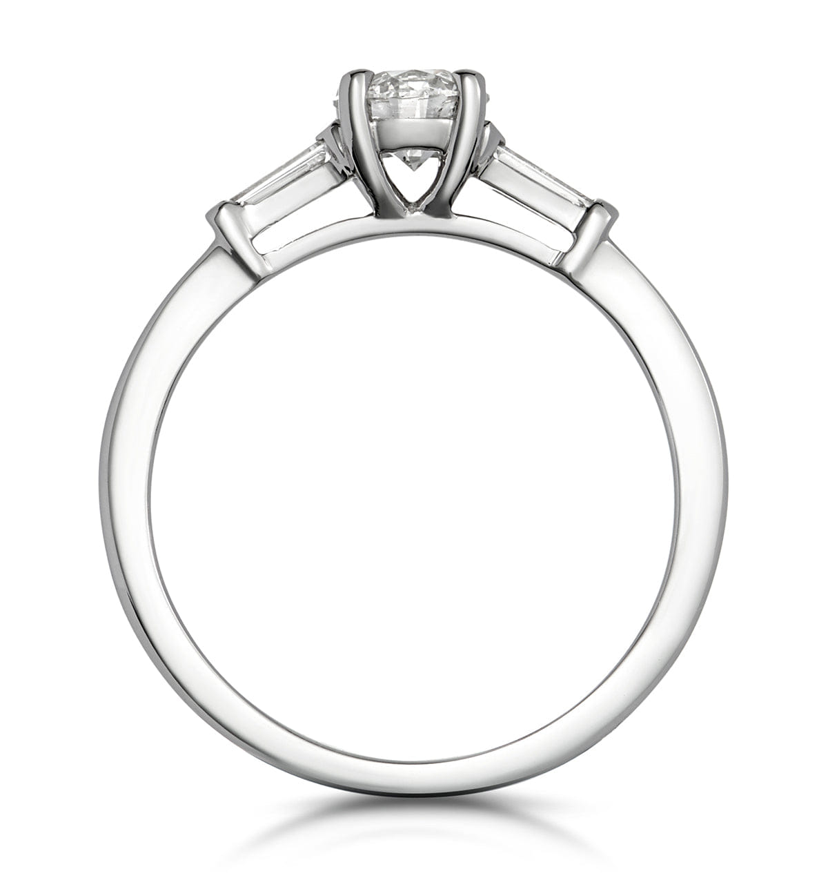 Diamond Isadora Diamond Engagement Ring 18KW 0.65ct G/SI2