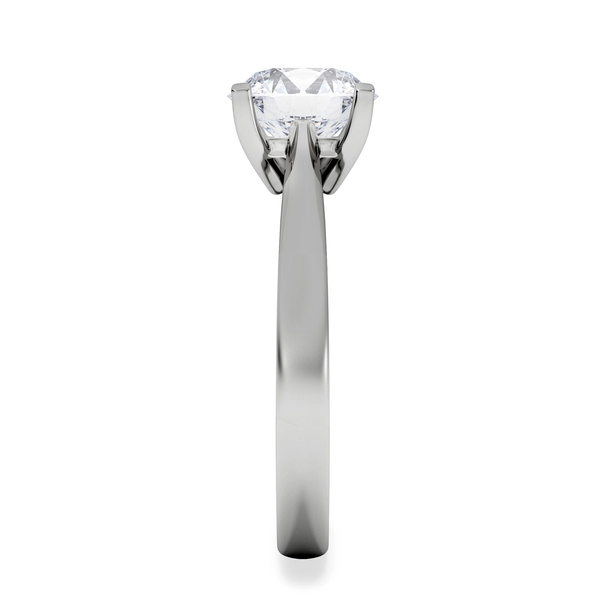 Diamond 2 Carat Diamond Engagement Ring Grace Lab F/VS1 18K White Gold