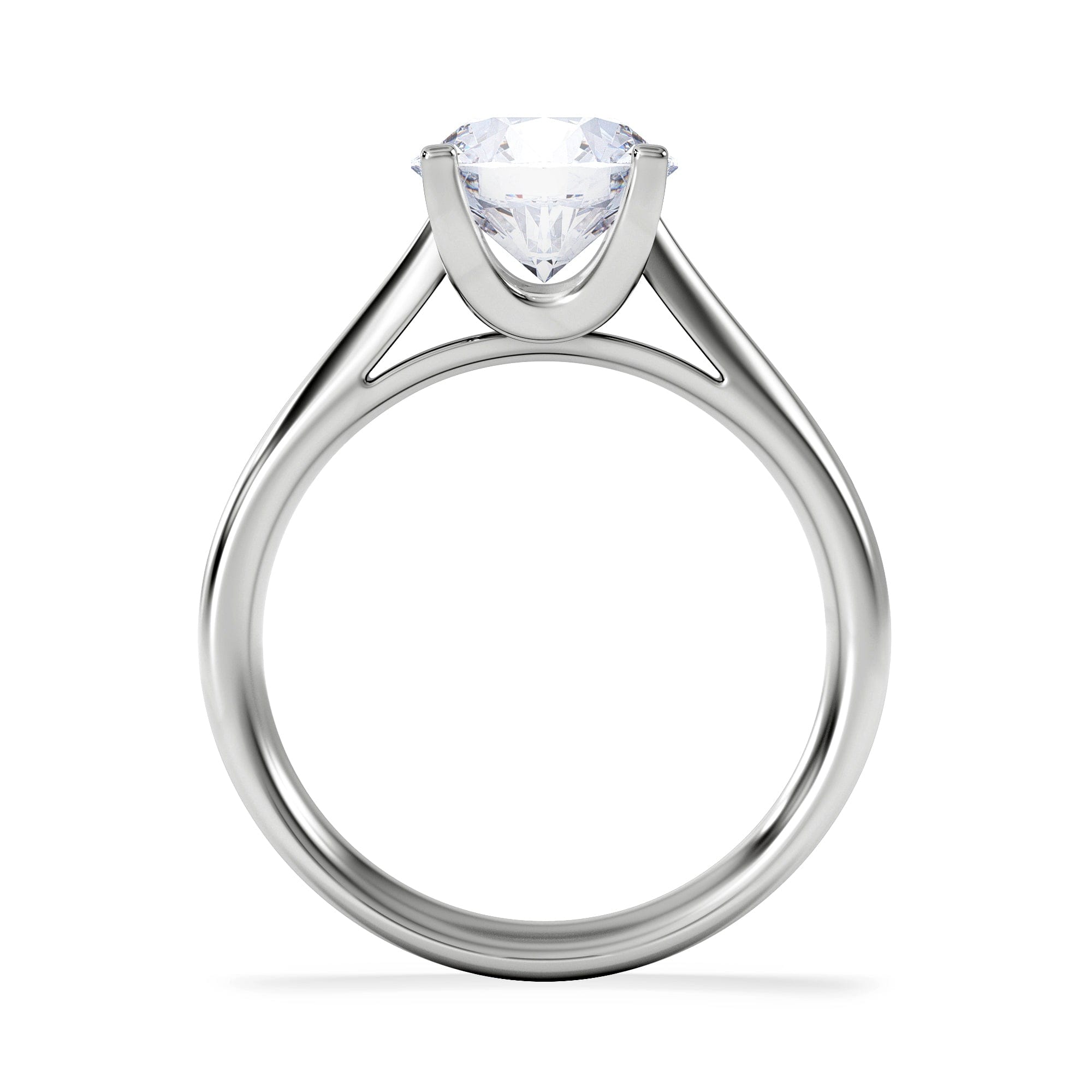Diamond 2 Carat Diamond Engagement Ring Grace Lab F/VS1 IGI Certified Platinum