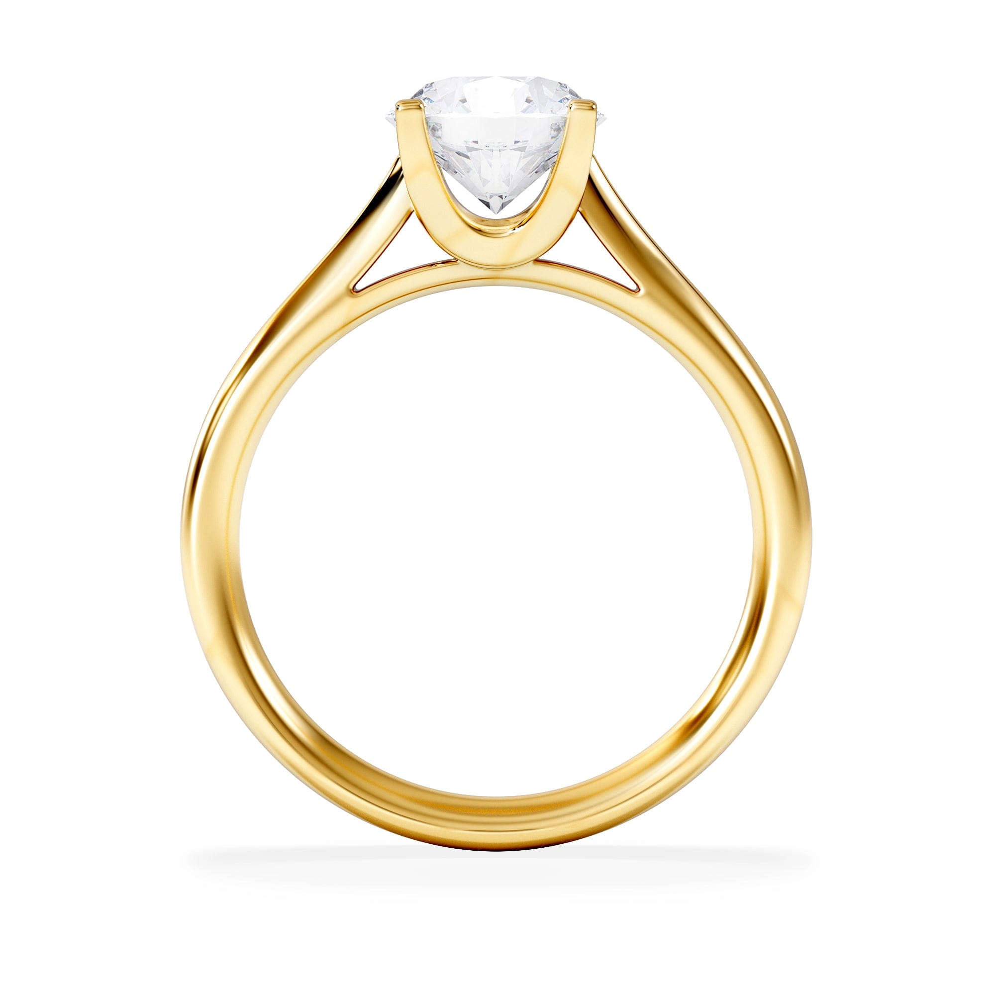 Diamond 1.50ct Diamond Engagement Ring Grace Lab F/VS1 IGI Certified 18K Gold
