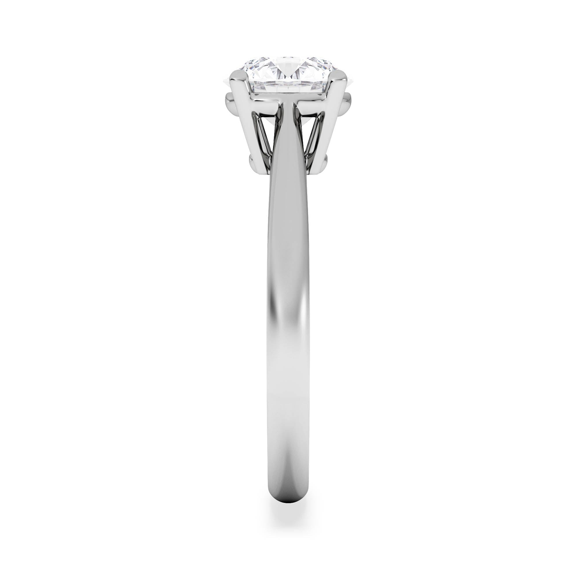 Diamond 1.50ct Diamond Engagement Ring Elysia Lab F/VS1 18K White Gold